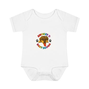 Smoky D Baby Doggo Bodysuit, Infant Dog-Themed Onesie, Cute Baby Outfit, Gift for New Parents, Baby Shower Gift, Pet Lover Baby Apparel