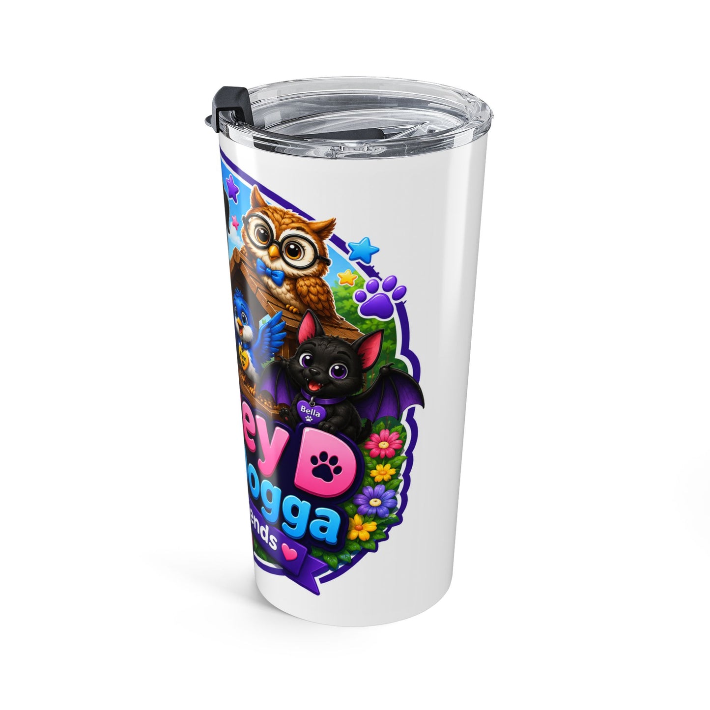 Smokey D Baby Dogga Tumbler 20oz — Smokey & Friends Cute Puppy Travel Cup