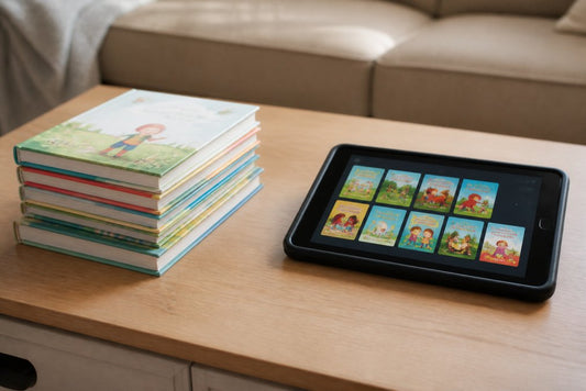 Educational Reading Apps vs Physical Books for Kids