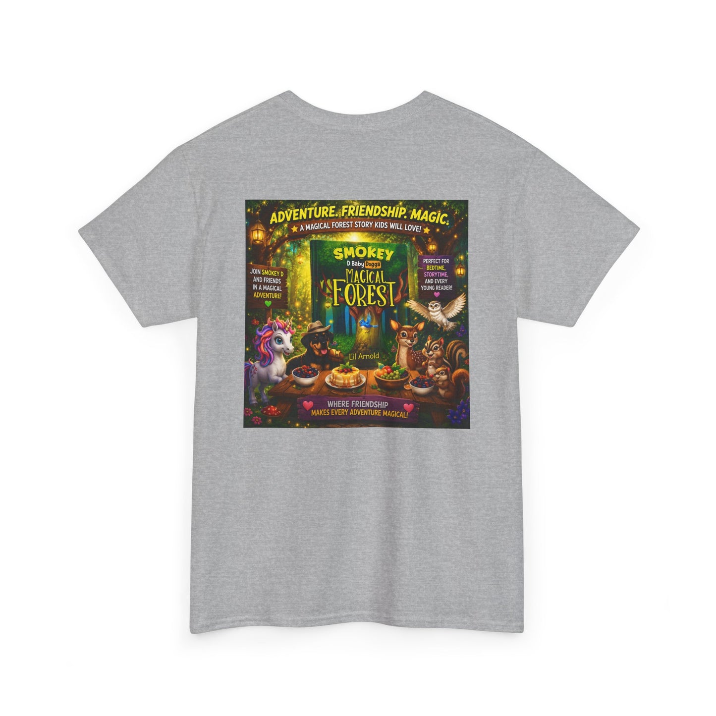 Smokey D Baby Dogga Magical Forest Unisex Heavy Cotton T-Shirt