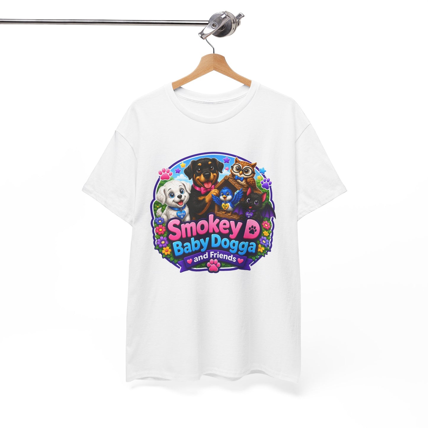 Smokey D Baby Dogga's Amazing Trip Around the World – Gildan 5000 Heavy Cotton T-Shirt