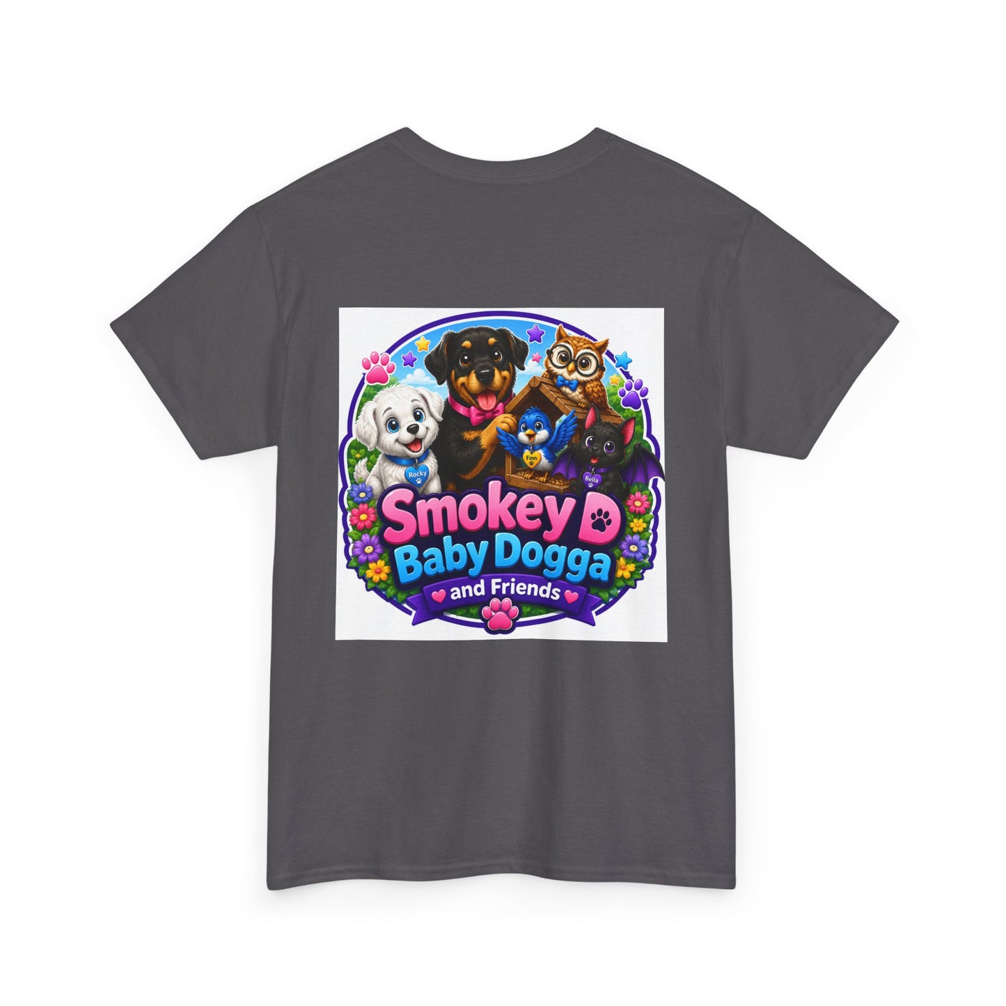 Smokey D Baby Dogga Polar Express Christmas T-Shirt – Gildan 5000 Heavy Cotton Tee