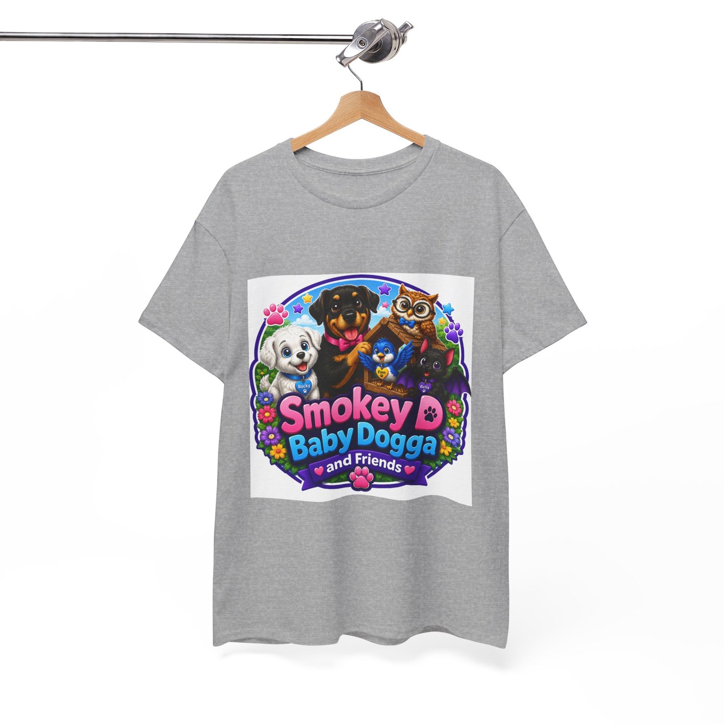 Smokey D Baby Dogga Chocolate Factory Unisex Heavy Cotton T-Shirt