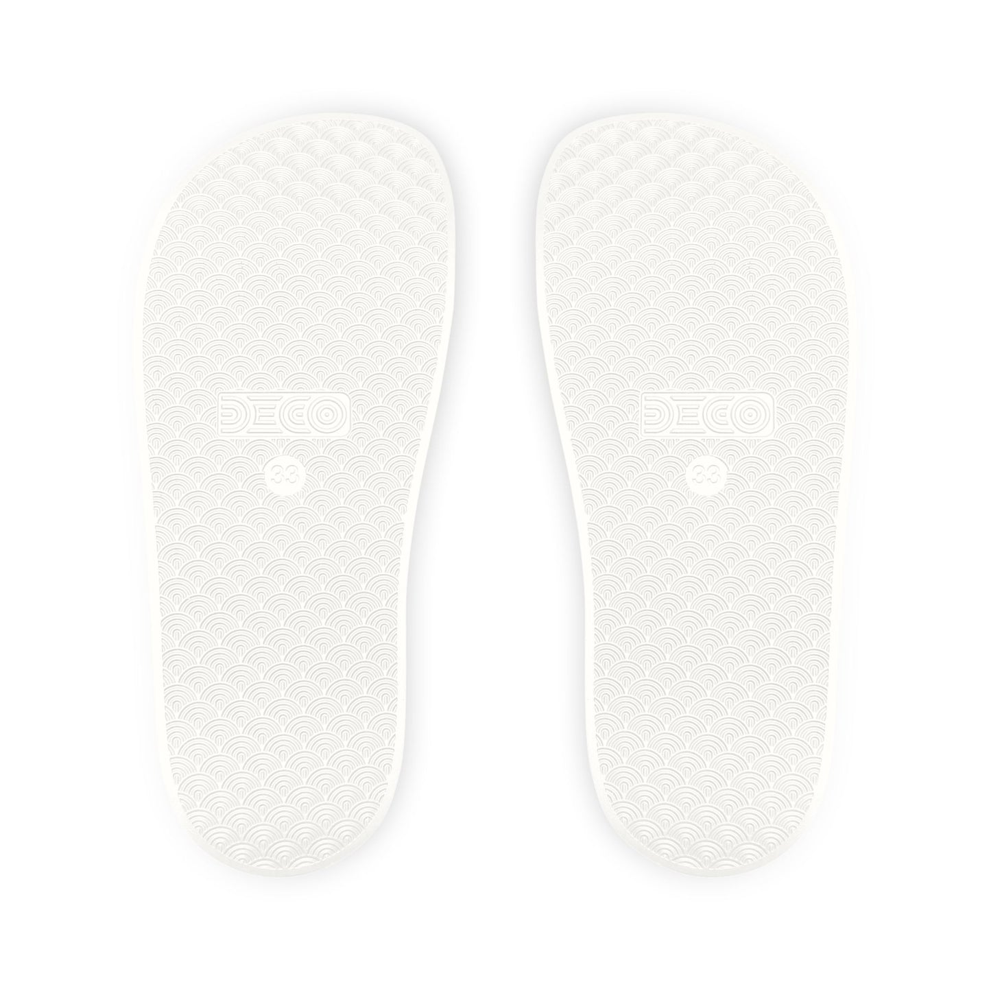 Youth Slide Sandals — 'Smokey D Baby Dogga and Friends' Graphic Removable-Strap Slides