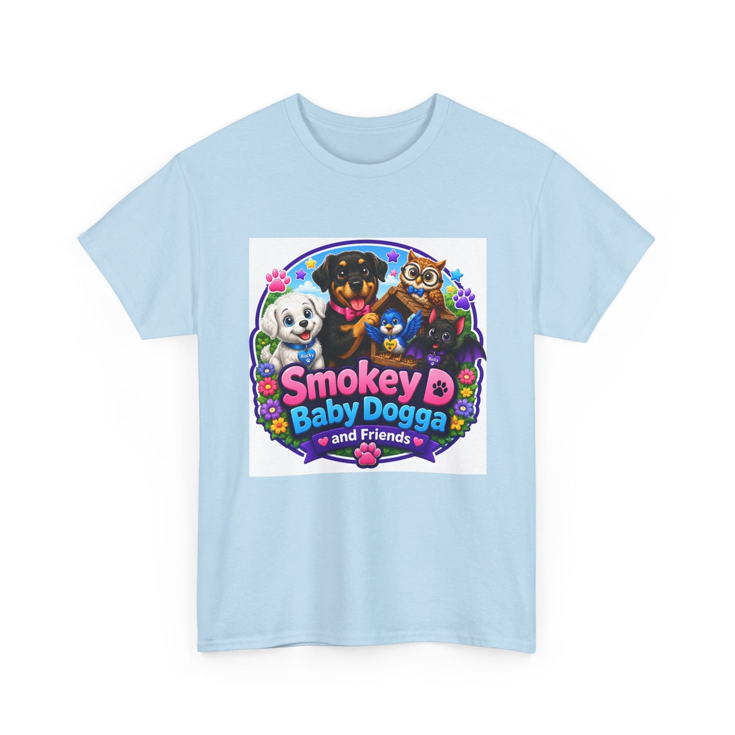 Smokey D Baby Dogga's Cooking Adventure T-Shirt – Gildan 5000 Heavy Cotton Tee