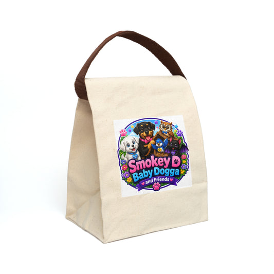 Canvas Lunch Bag — Smokey D Baby Dogga and Friends Kids Lunch Tote