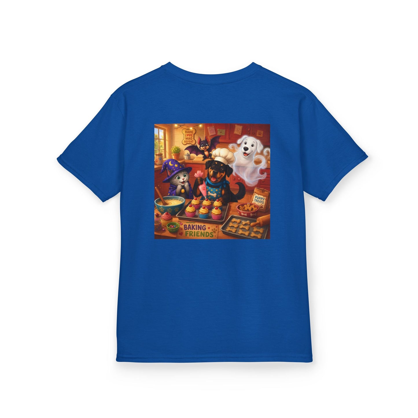 Smokey D Baby Dogga’s Cooking Adventure Youth T-Shirt – Gildan 5000B Heavy Cotton Tee