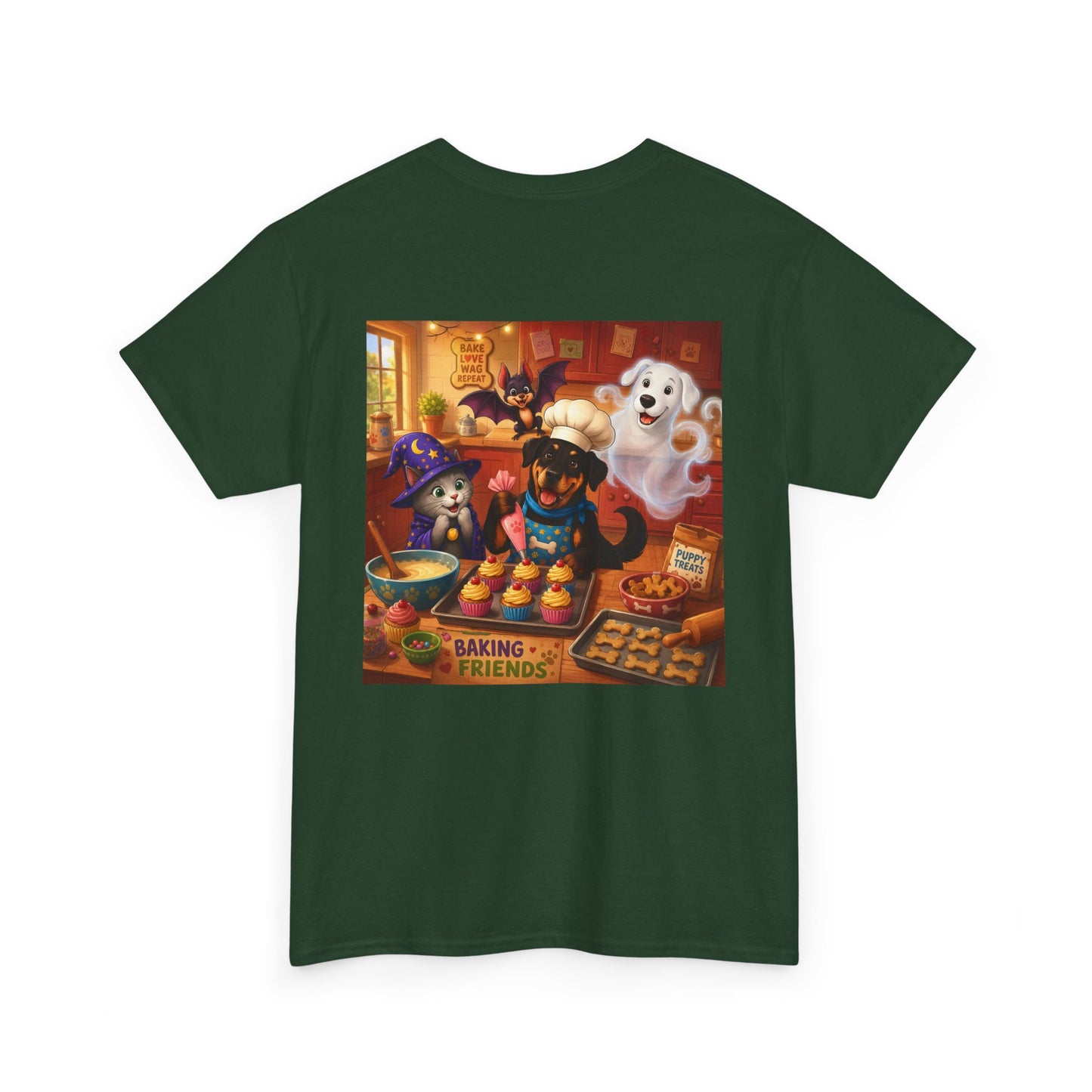 Smokey D Baby Dogga's Cooking Adventure T-Shirt – Gildan 5000 Heavy Cotton Tee