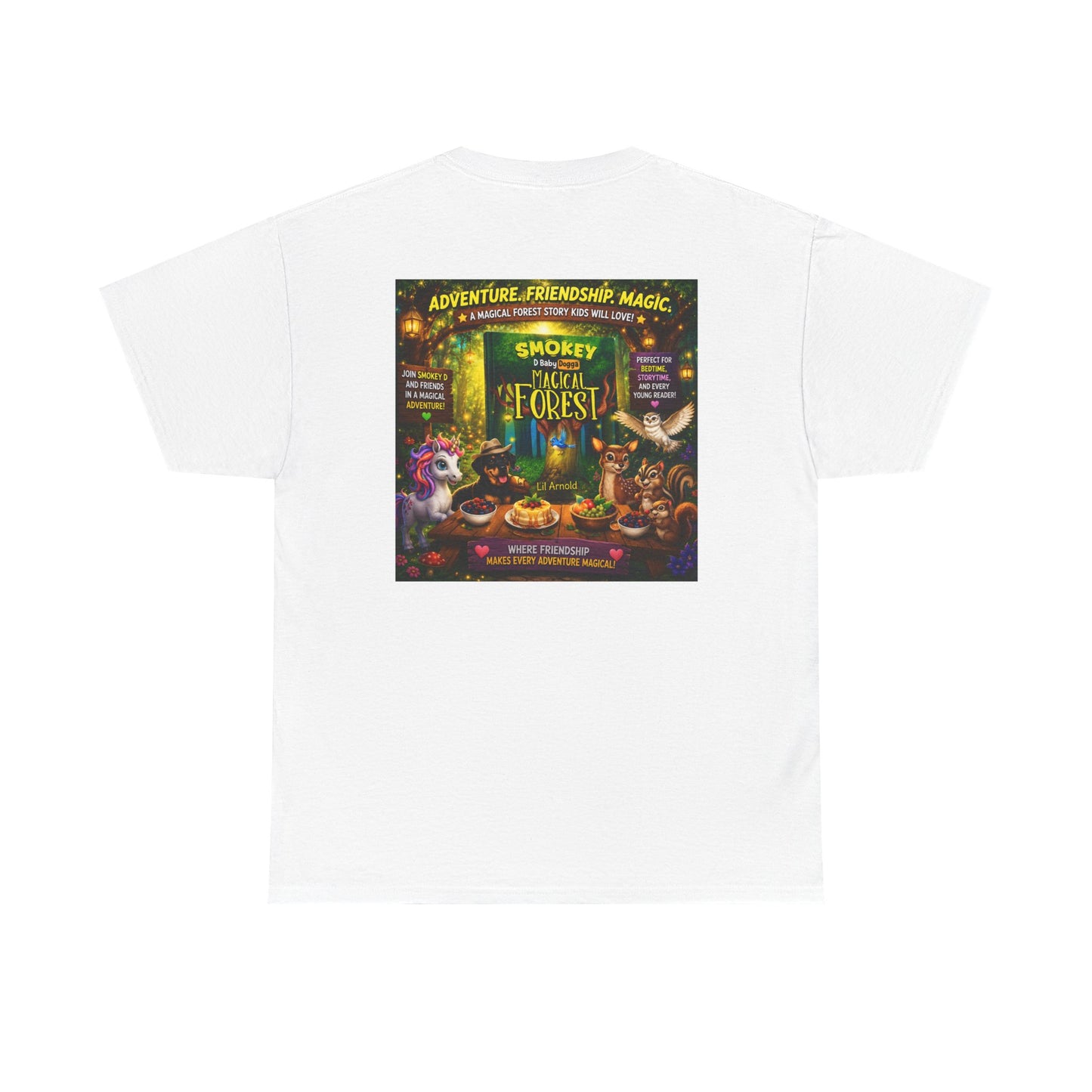 Smokey D Baby Dogga Magical Forest Unisex Heavy Cotton T-Shirt