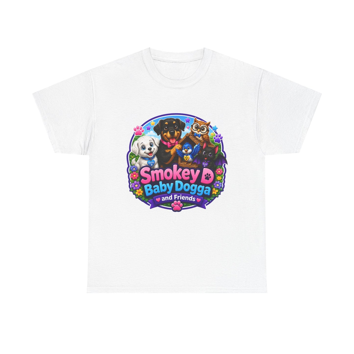Smokey D Baby Dogga's Cooking Adventure T-Shirt – Gildan 5000 Heavy Cotton Tee