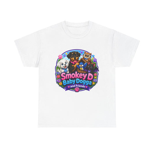 Smokey D Baby Dogga's Cooking Adventure T-Shirt – Gildan 5000 Heavy Cotton Tee
