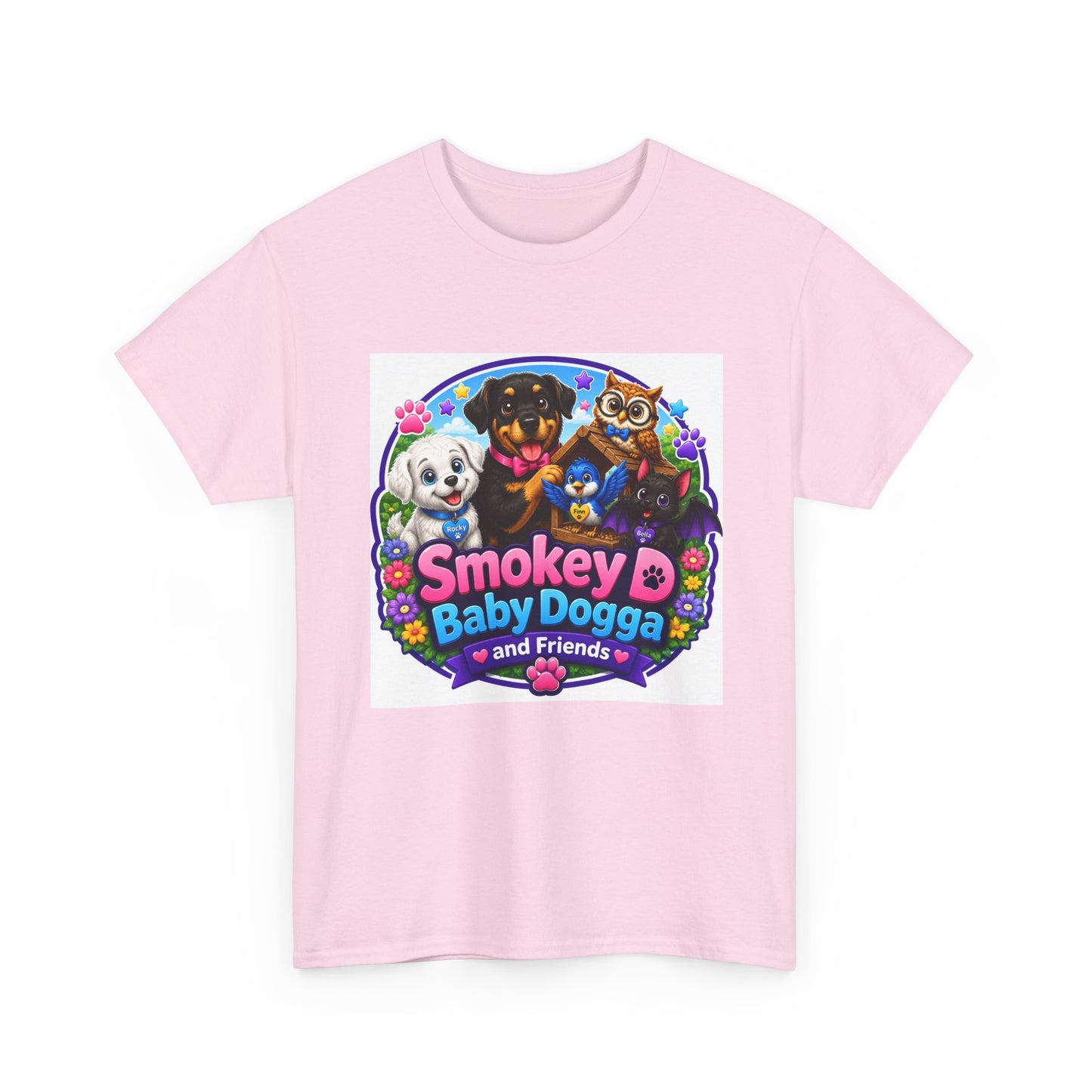 Smokey D Baby Dogga's Cooking Adventure T-Shirt – Gildan 5000 Heavy Cotton Tee