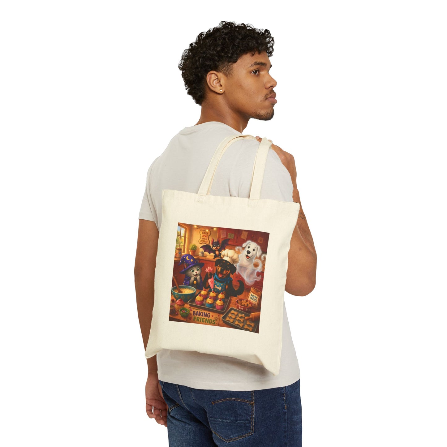 Smokey D Baby Dogga's Cooking Adventure Canvas Tote Bag – Baking & Kitchen Book Tote