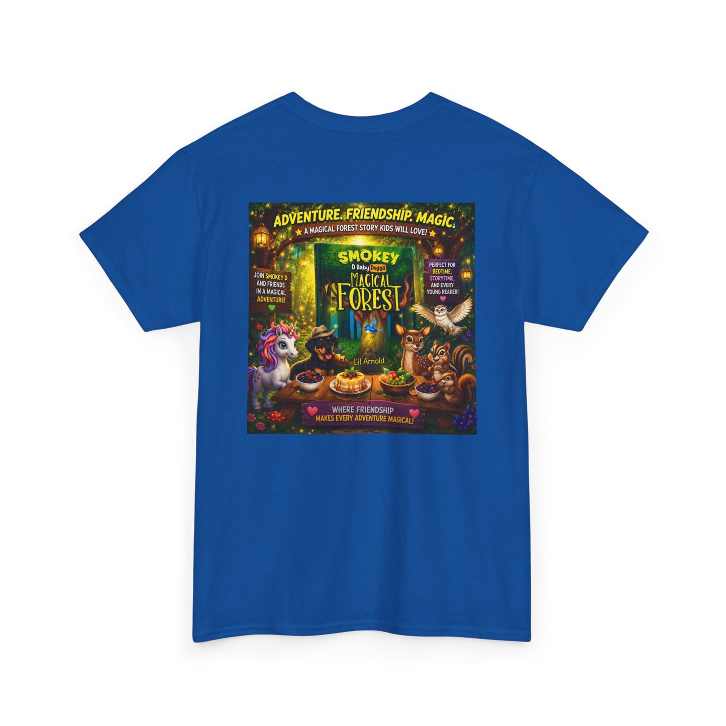 Smokey D Baby Dogga Magical Forest Unisex Heavy Cotton T-Shirt