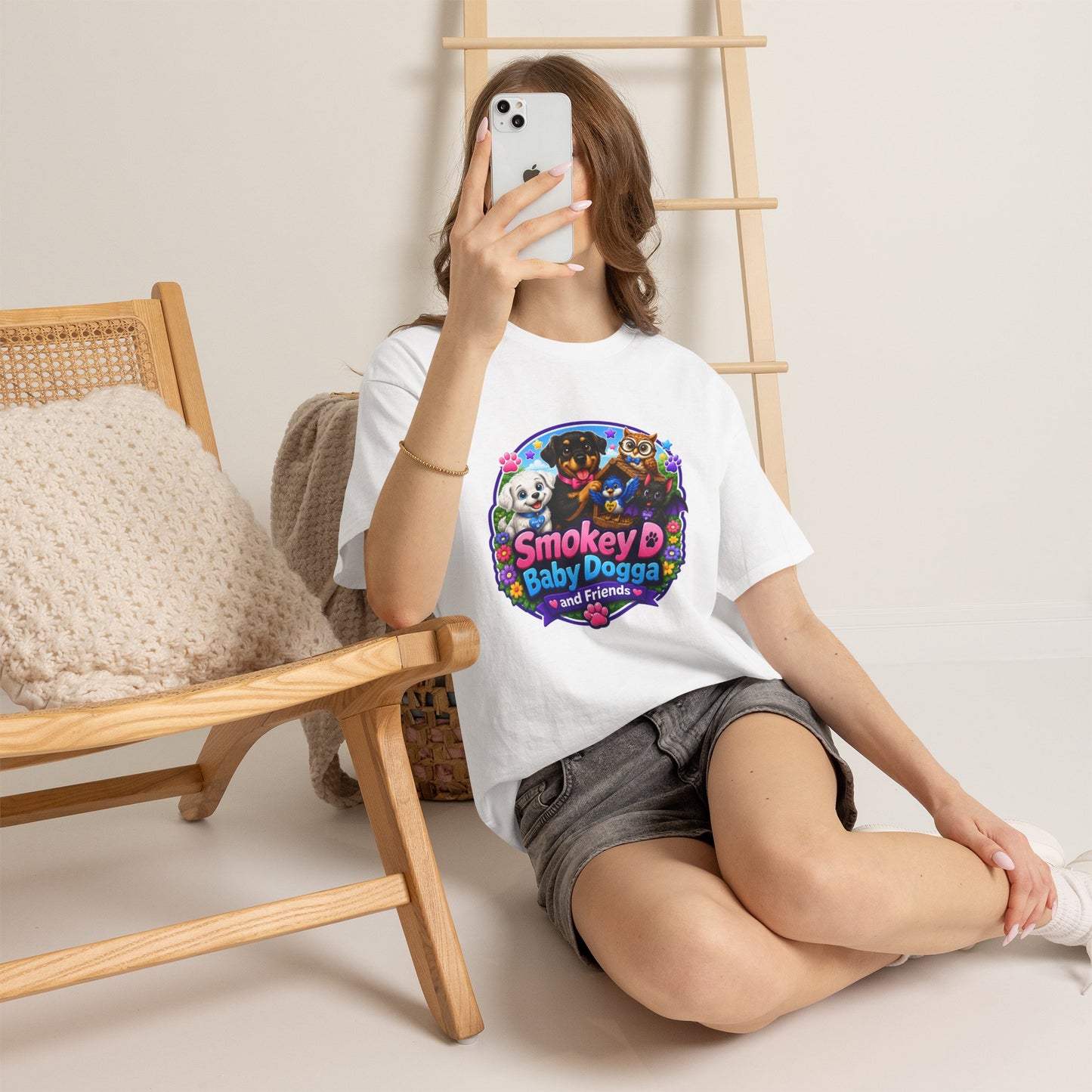 Smokey D Baby Dogga Chocolate Factory Unisex Heavy Cotton T-Shirt