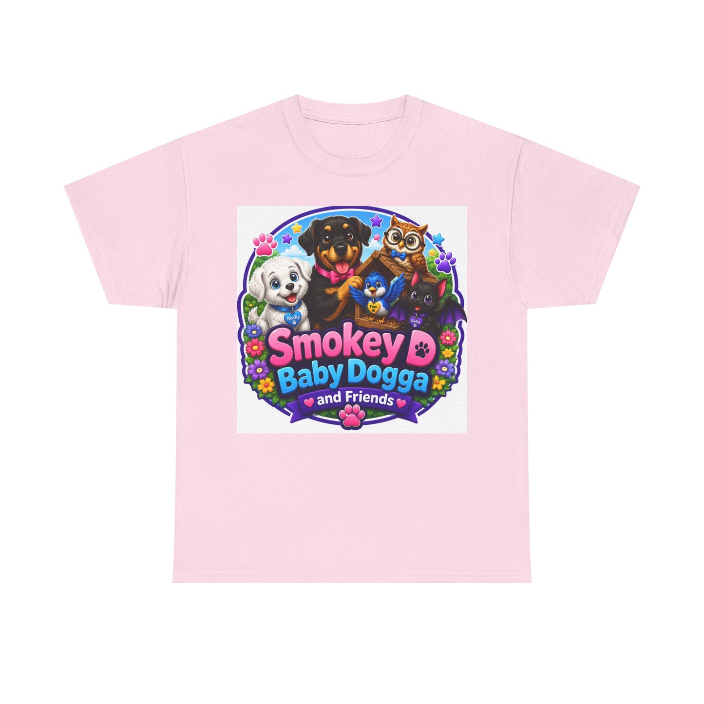 Smokey D Baby Dogga’s Lake Adventure T-Shirt – Gildan 5000 Heavy Cotton Tee