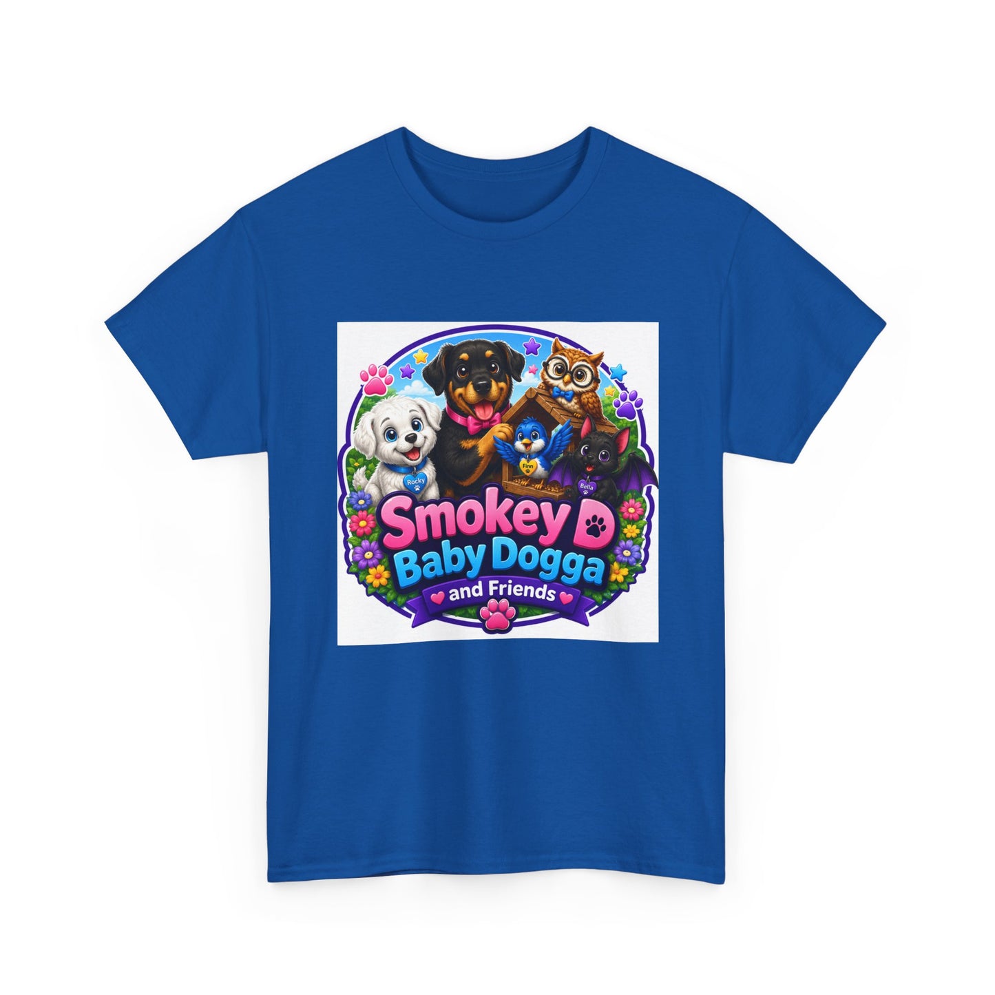 Smokey D Baby Dogga's Cooking Adventure T-Shirt – Gildan 5000 Heavy Cotton Tee