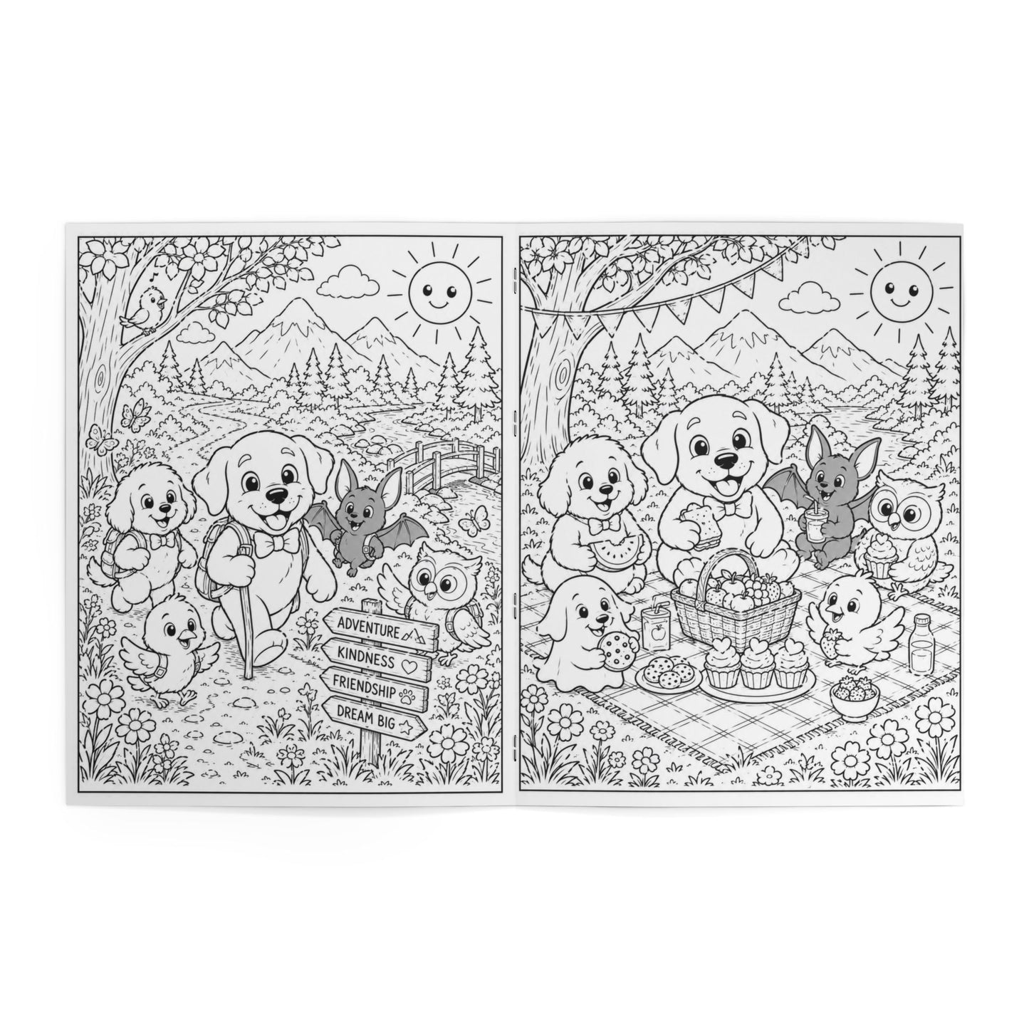 Smokey D Baby Dogga Coloring Book – 24 Fun Coloring Pages for Kids | Cute Puppy Adventure Coloring Book