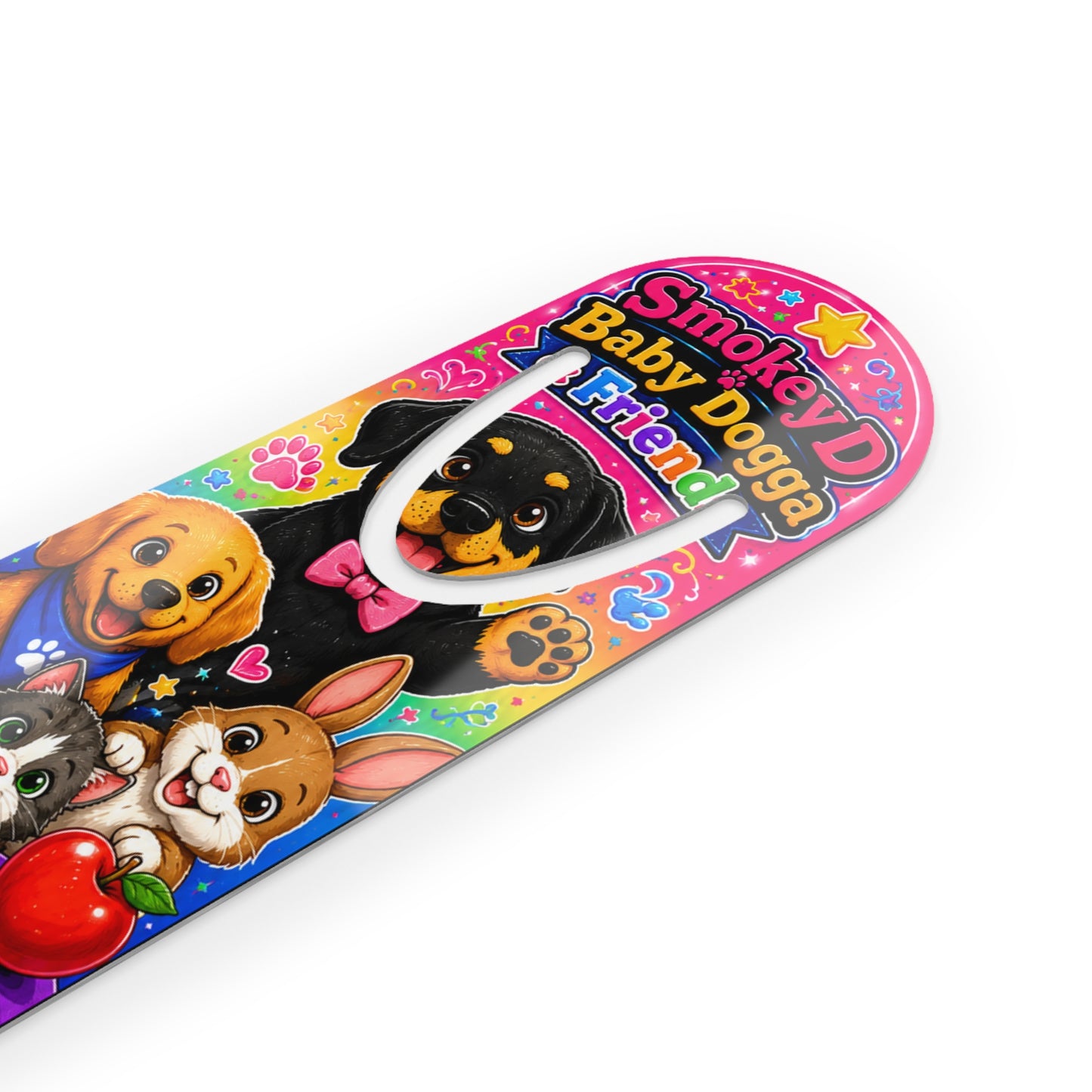 Smokey D Baby Dogga & Friends Bookmark — Colorful Kids Reading Companion