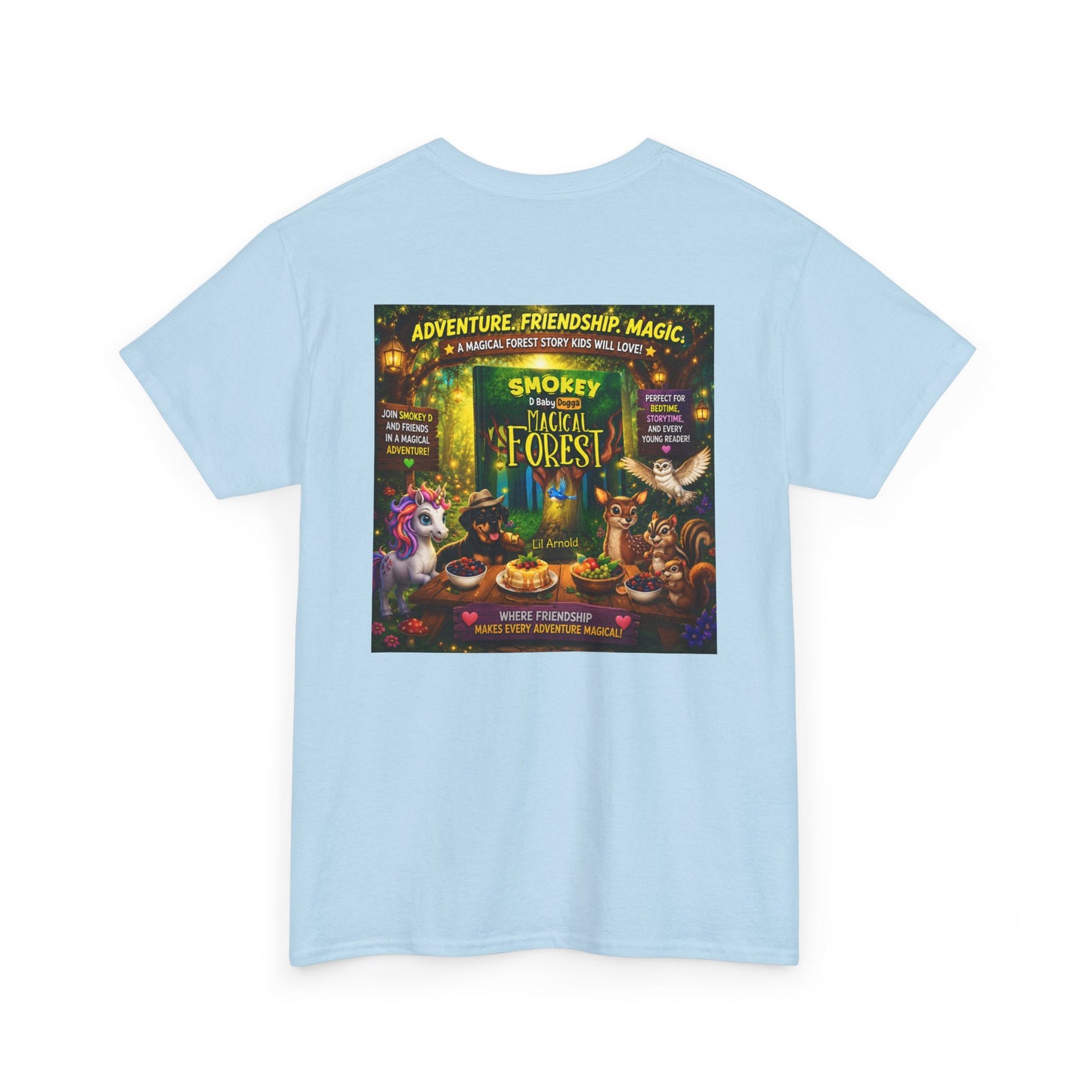 Smokey D Baby Dogga Magical Forest Unisex Heavy Cotton T-Shirt