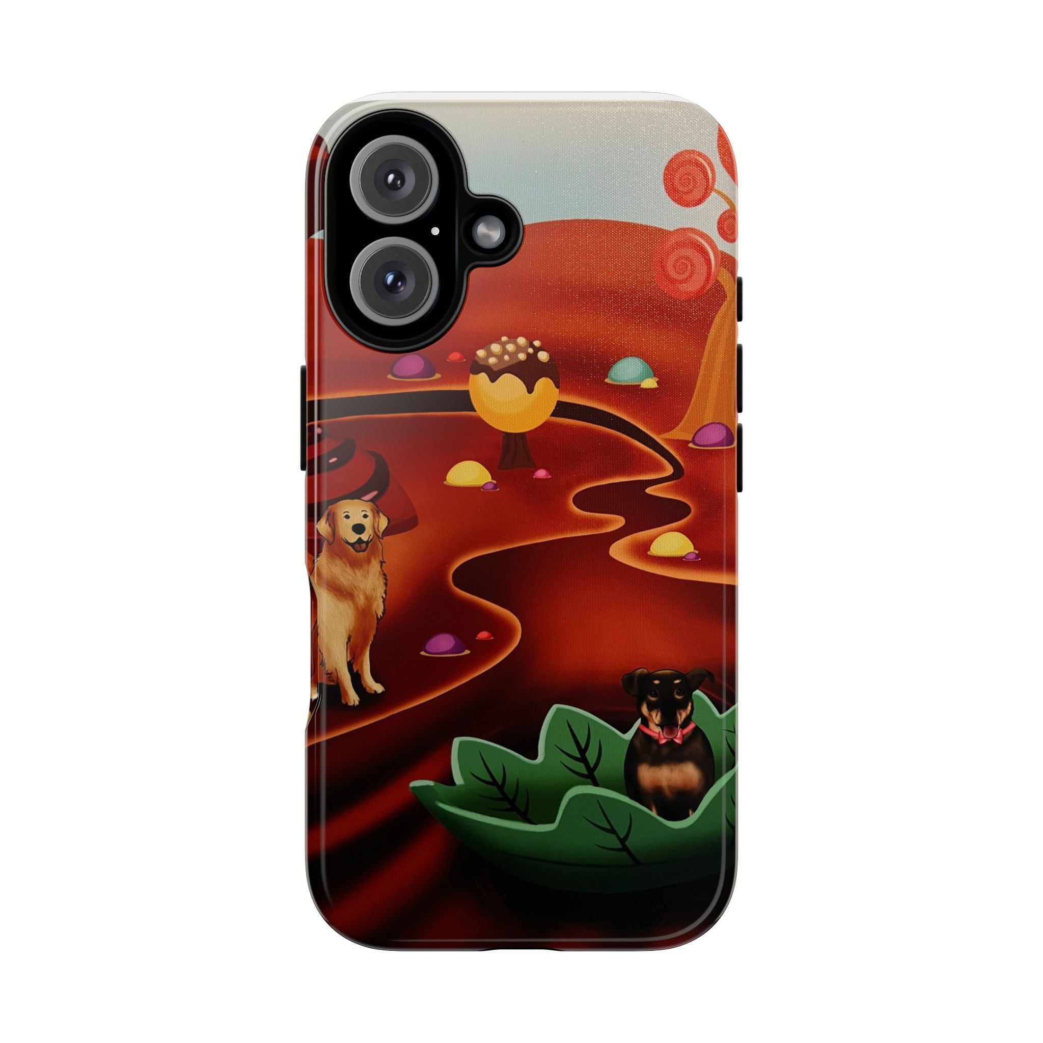 Colorful Dog-Themed Phone Case, Tough Cases for Pet Lovers, Unique Gift for Dog Owners, Cute Animal Art, Fun & Functional Cell Phone Cover