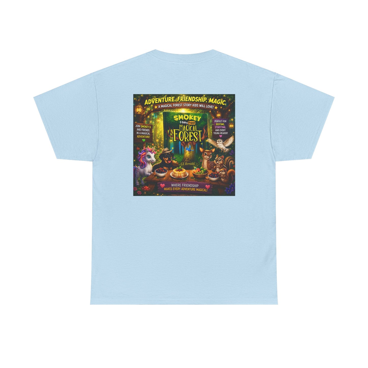 Smokey D Baby Dogga Magical Forest Unisex Heavy Cotton T-Shirt