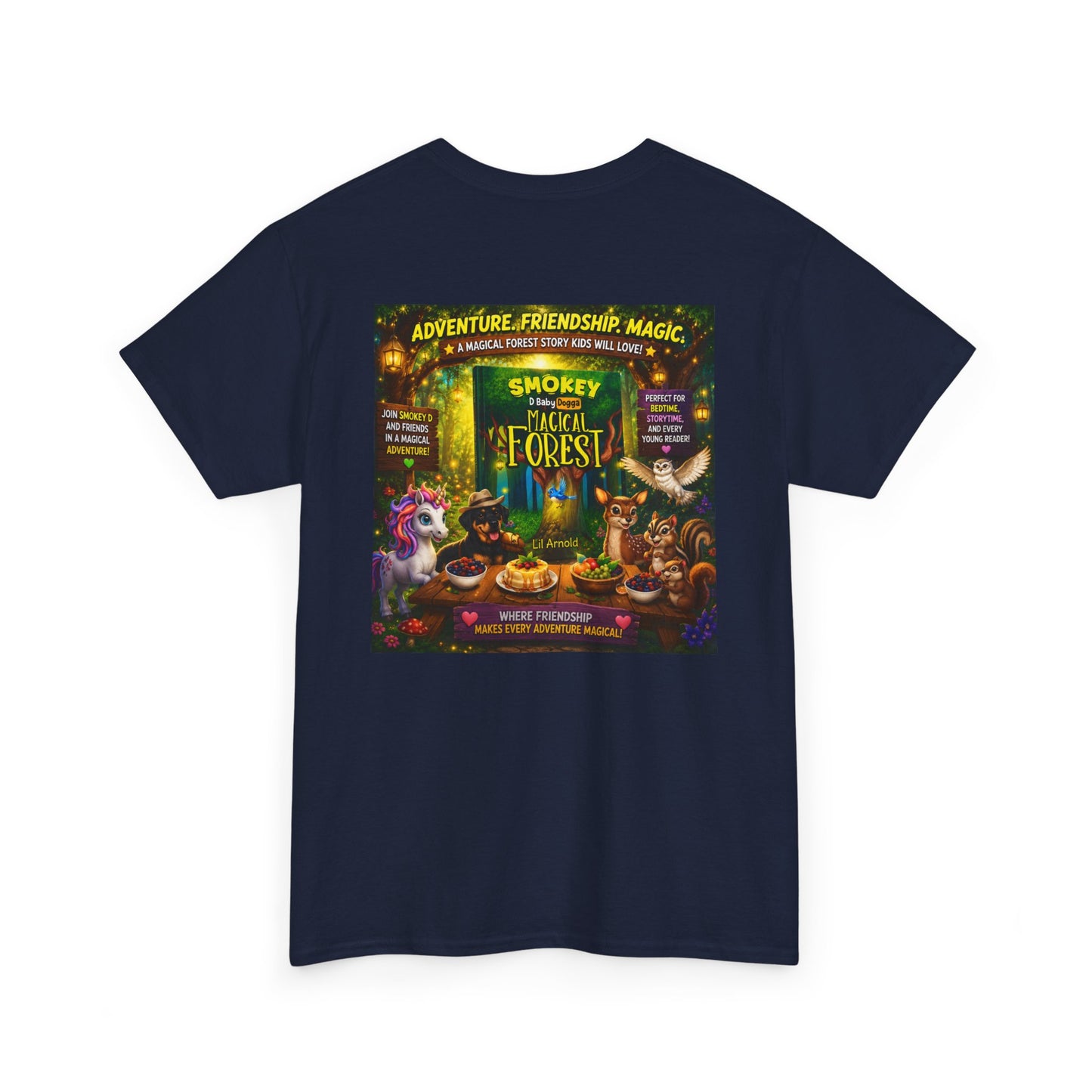 Smokey D Baby Dogga Magical Forest Unisex Heavy Cotton T-Shirt