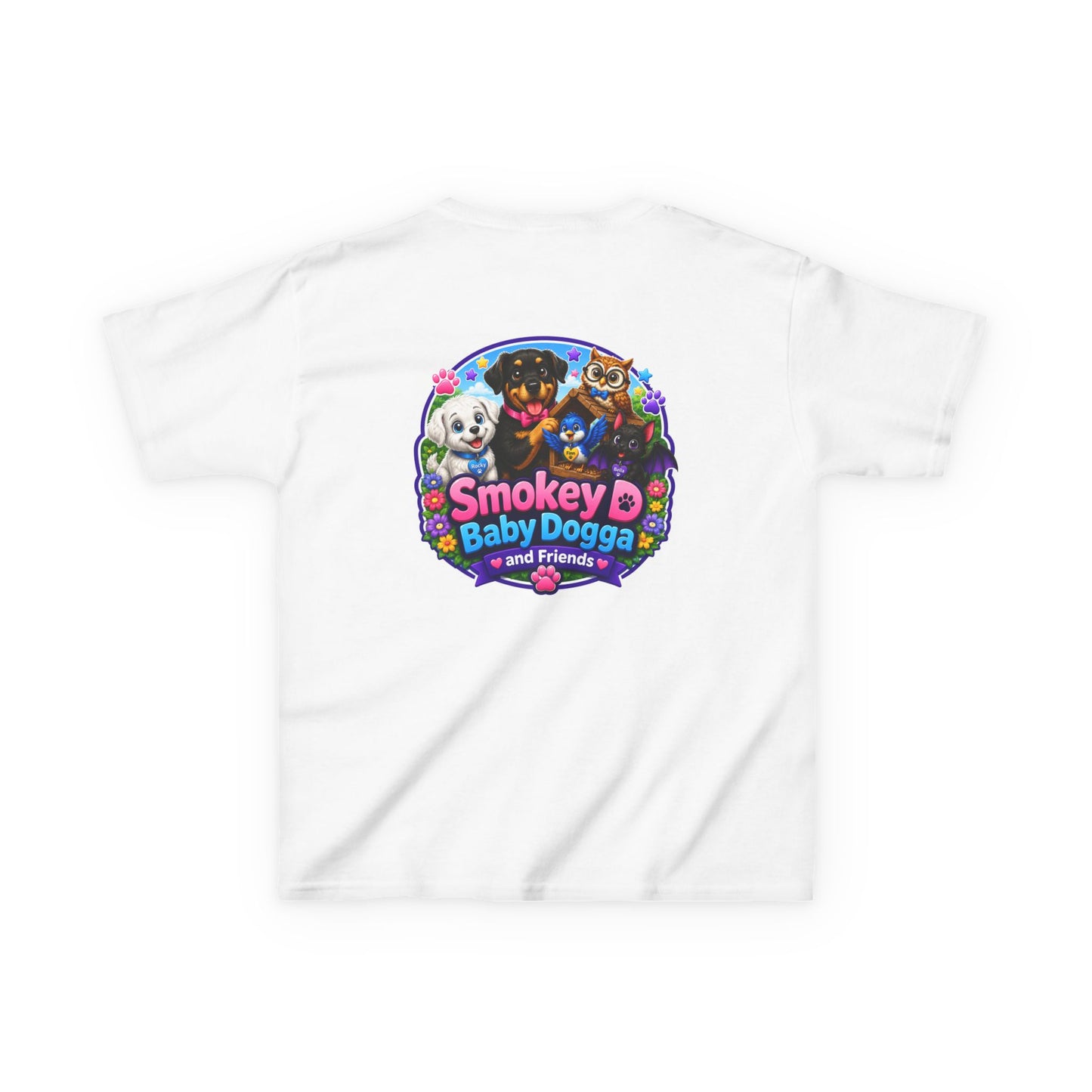 Smokey D Baby Dogga's Amazing Trip Around the World – Kids Heavy Cotton™ T-Shirt