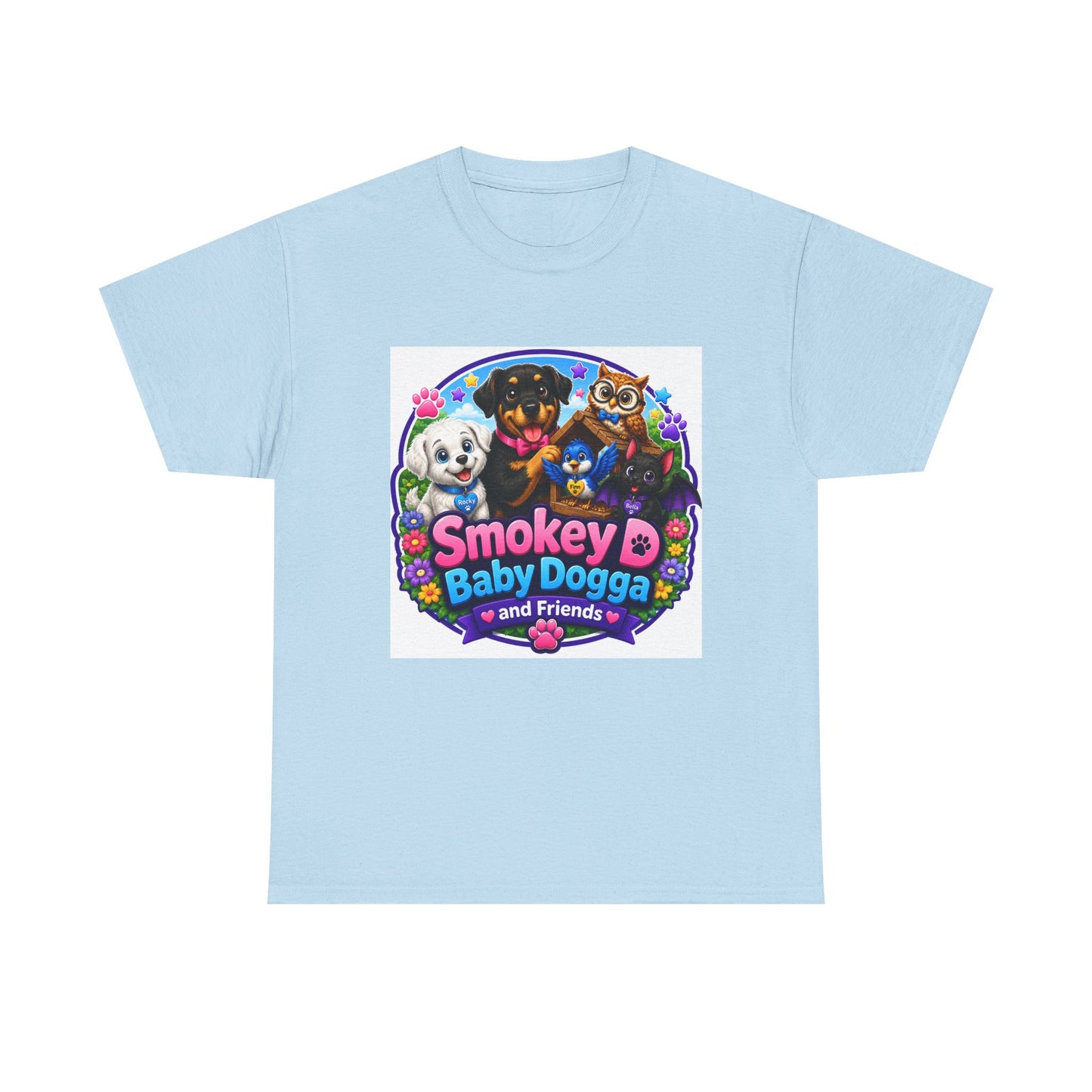 Smokey D Baby Dogga's Cooking Adventure T-Shirt – Gildan 5000 Heavy Cotton Tee