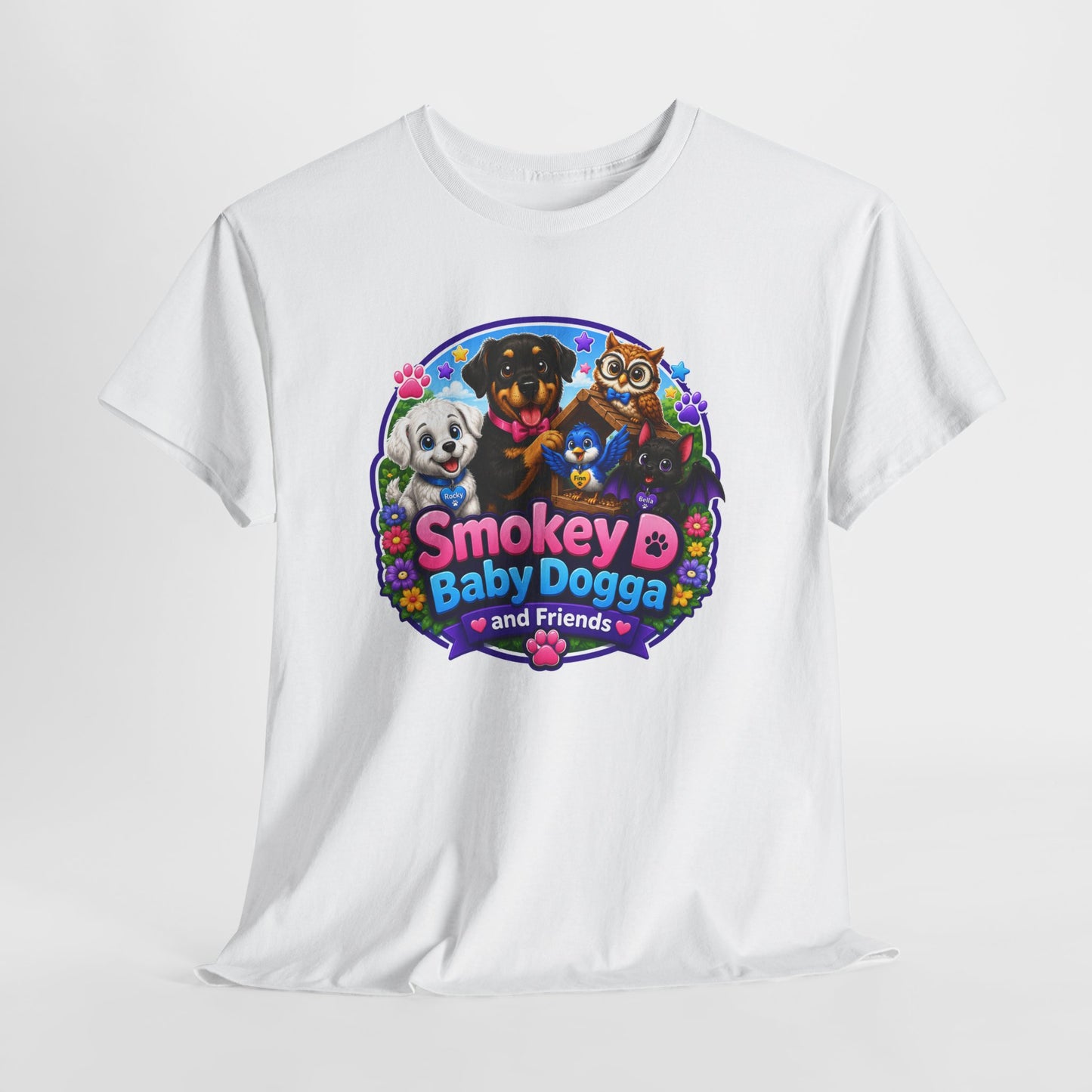 Smokey D Baby Dogga's Amazing Trip Around the World – Gildan 5000 Heavy Cotton T-Shirt
