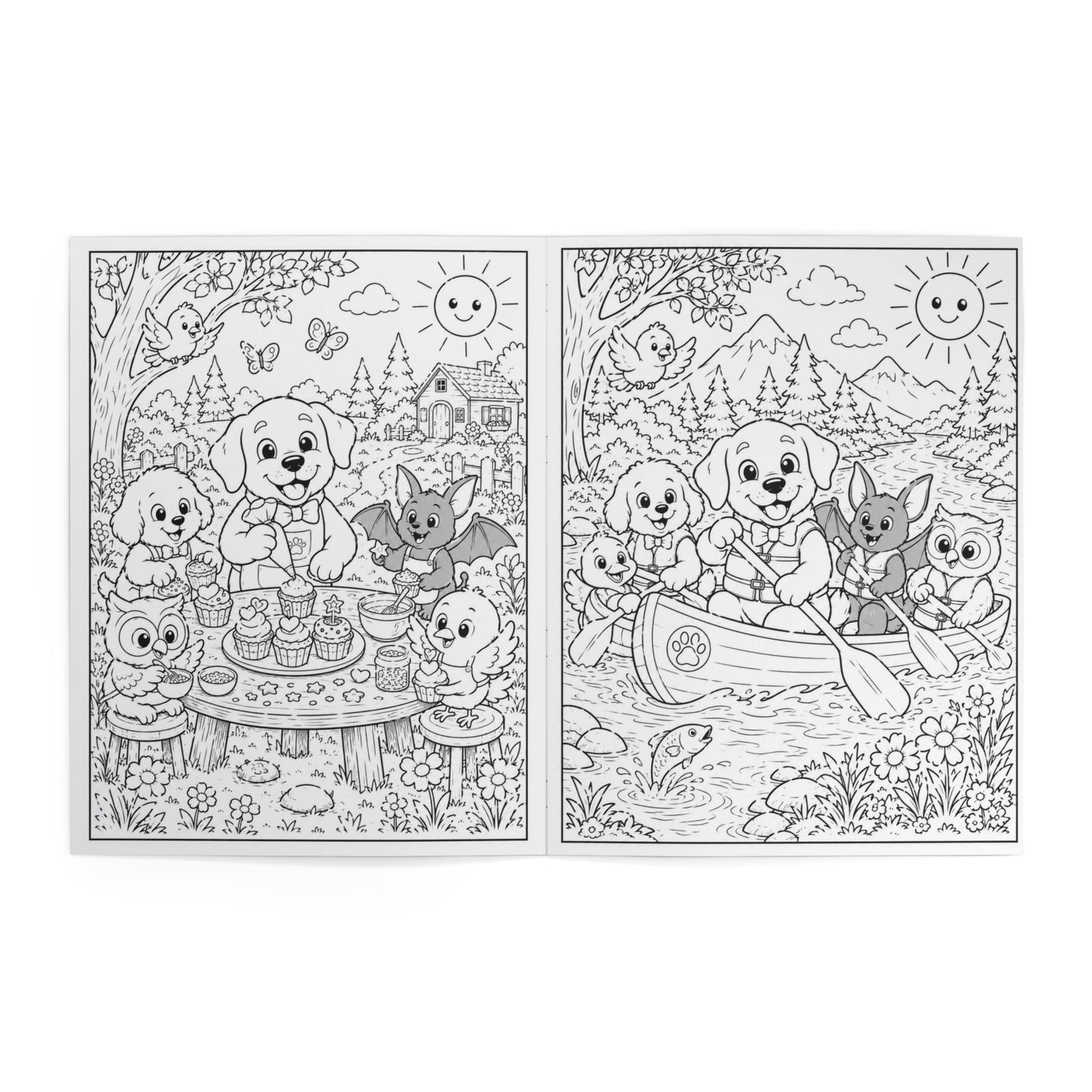 Smokey D Baby Dogga Coloring Book – 24 Fun Coloring Pages for Kids | Cute Puppy Adventure Coloring Book