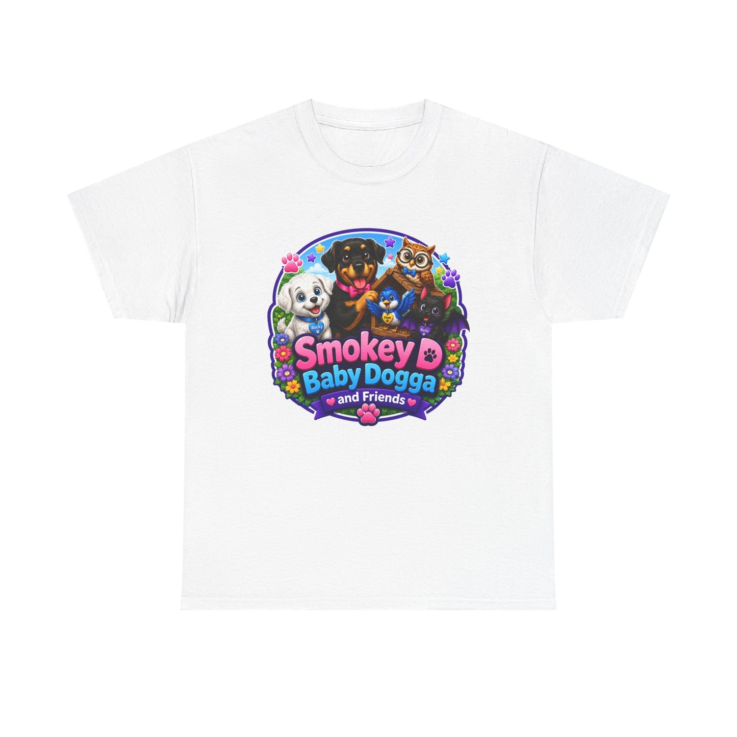 Smokey D Baby Dogga's Amazing Trip Around the World – Gildan 5000 Heavy Cotton T-Shirt