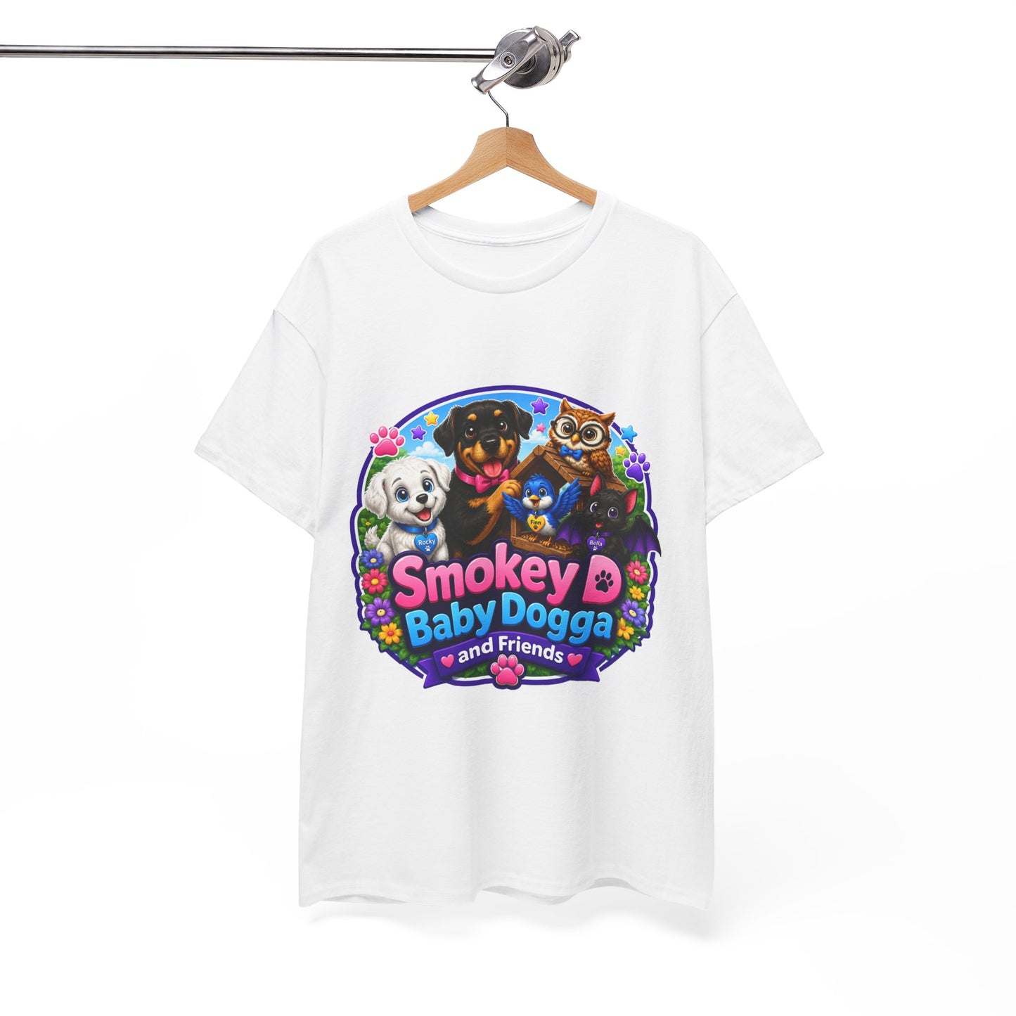 Smokey D Baby Dogga Chocolate Factory Unisex Heavy Cotton T-Shirt