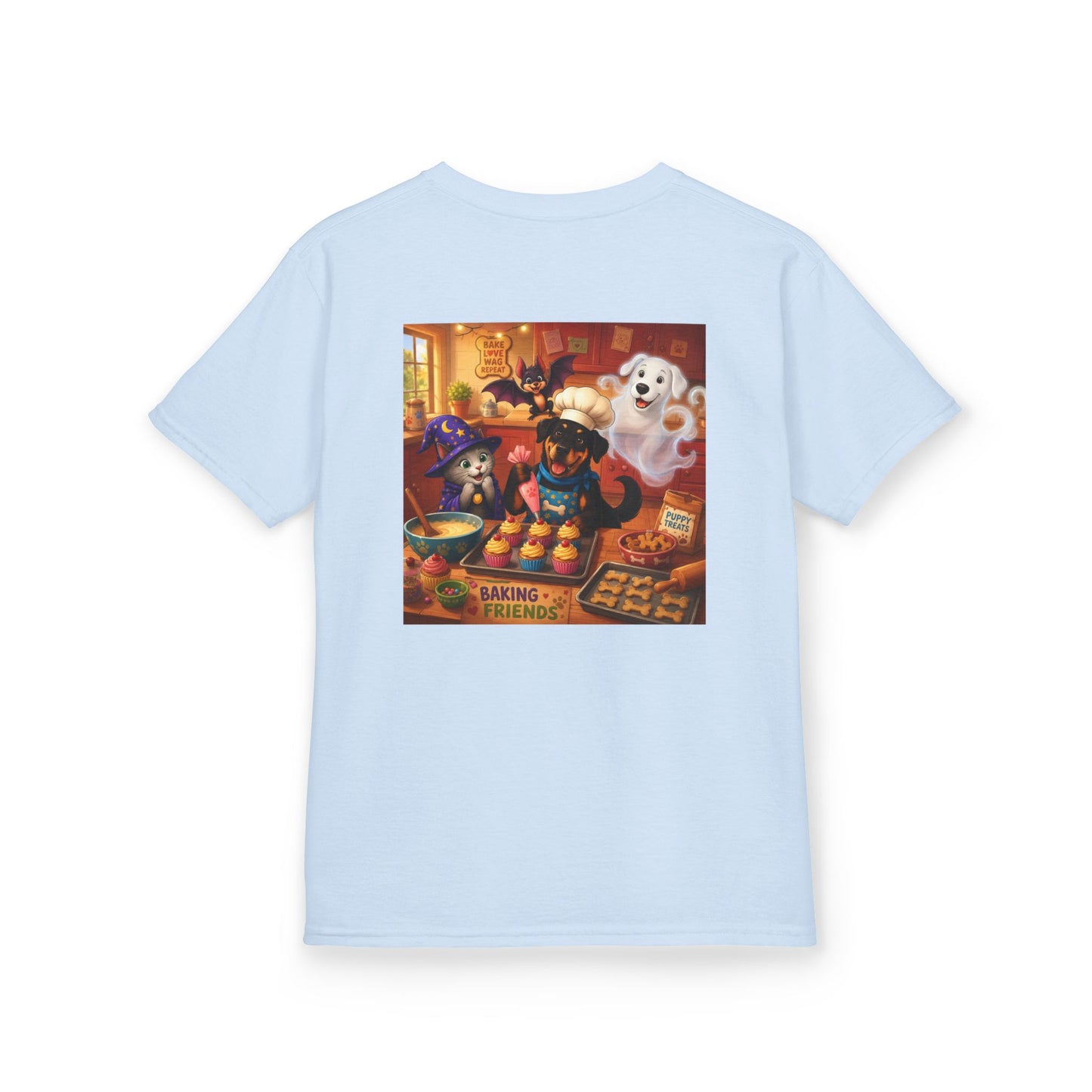 Smokey D Baby Dogga’s Cooking Adventure Youth T-Shirt – Gildan 5000B Heavy Cotton Tee