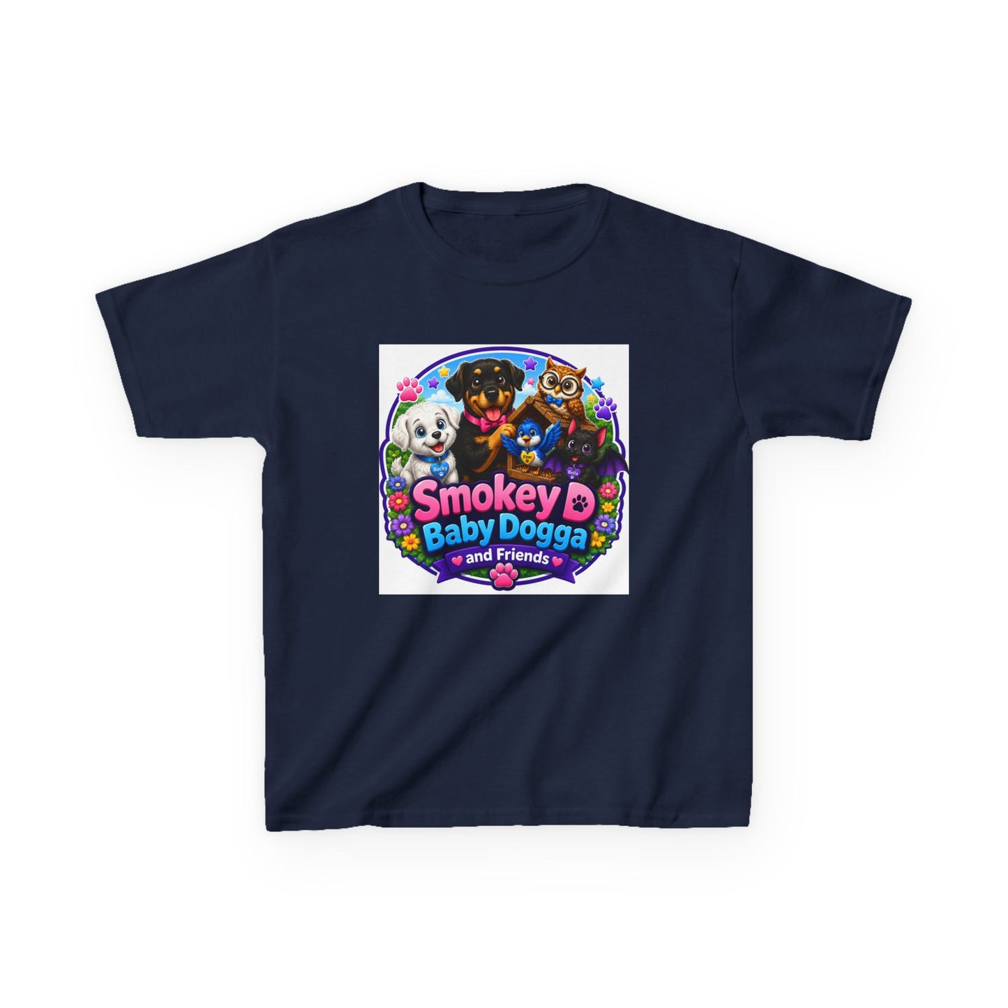 Smokey D Baby Dogga Awaits Mail Lady Ronnie Youth T-Shirt – Gildan 8000B DryBlend® Tee