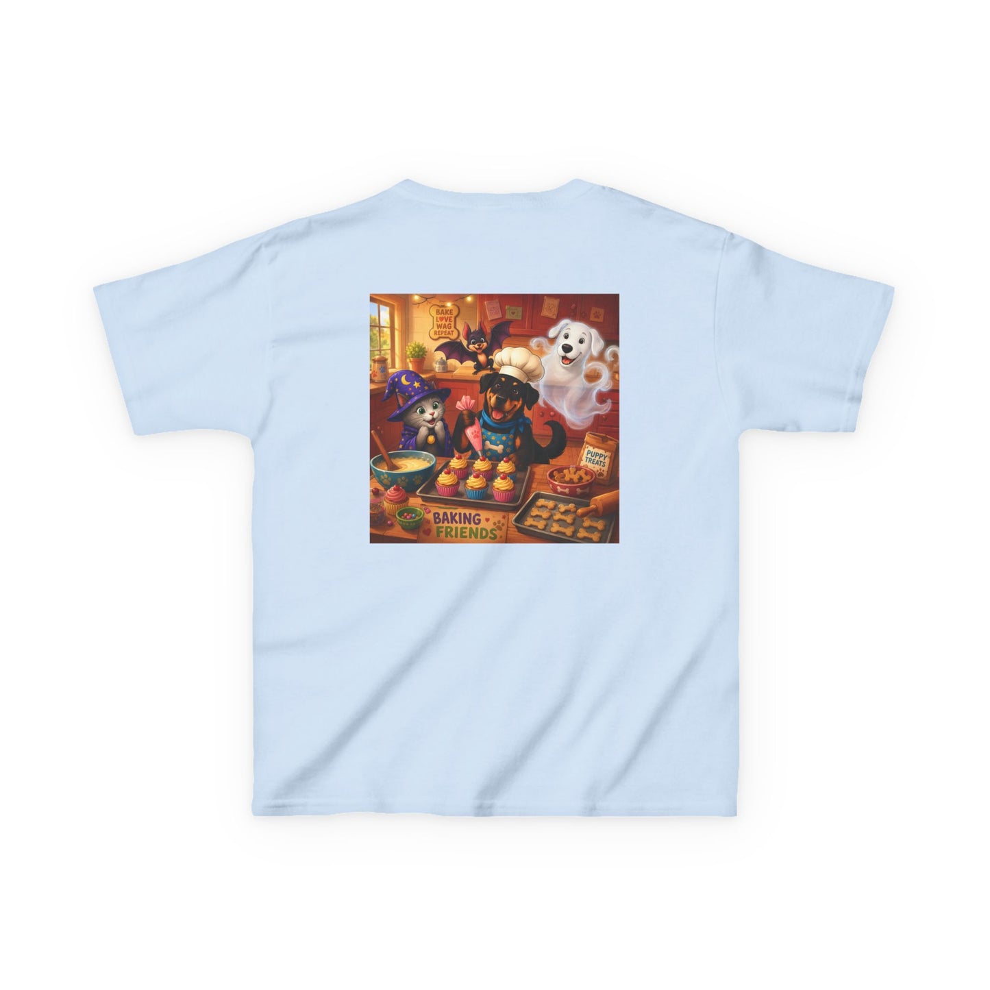 Smokey D Baby Dogga’s Cooking Adventure Youth T-Shirt – Gildan 5000B Heavy Cotton Tee