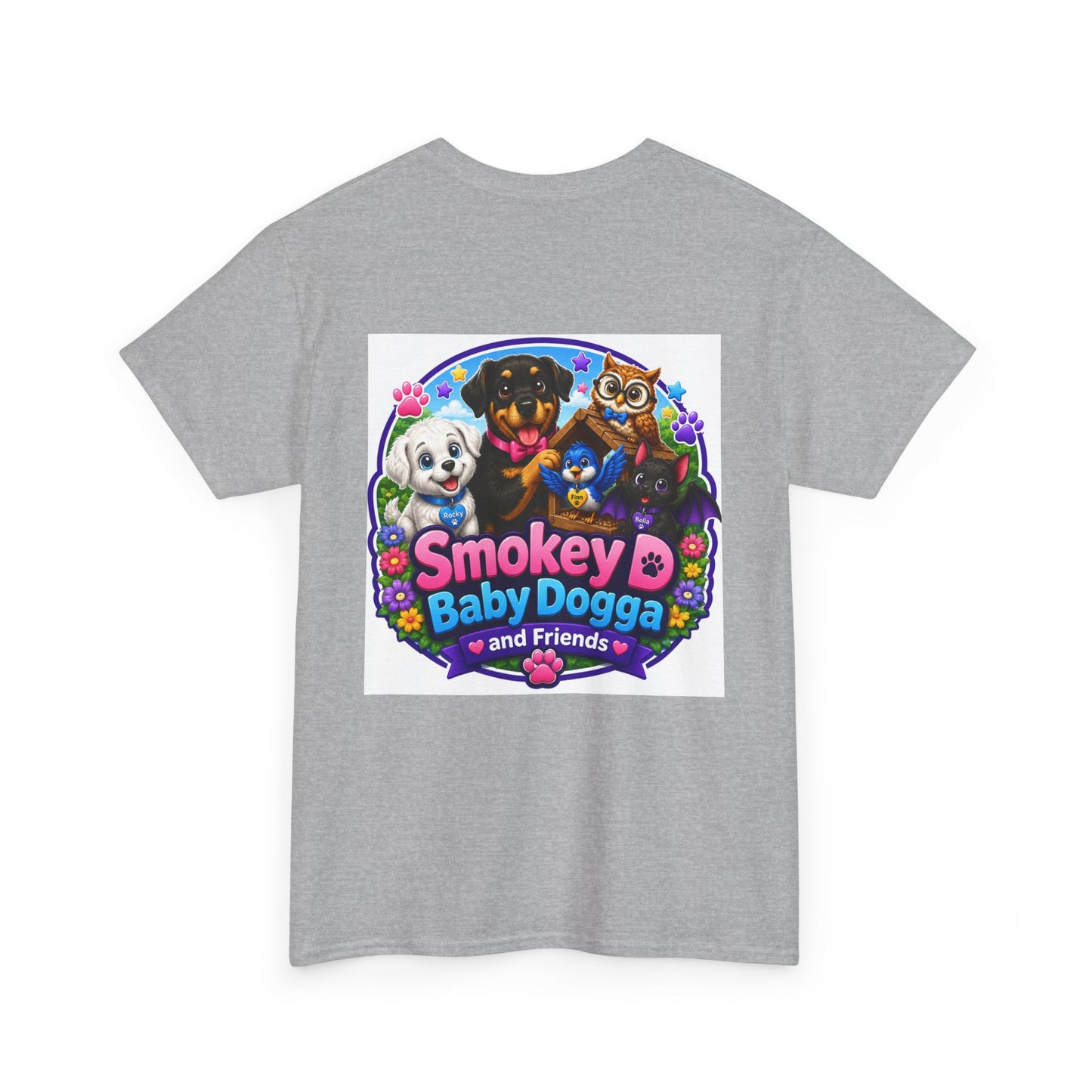Smokey D Baby Dogga Polar Express Christmas T-Shirt – Gildan 5000 Heavy Cotton Tee