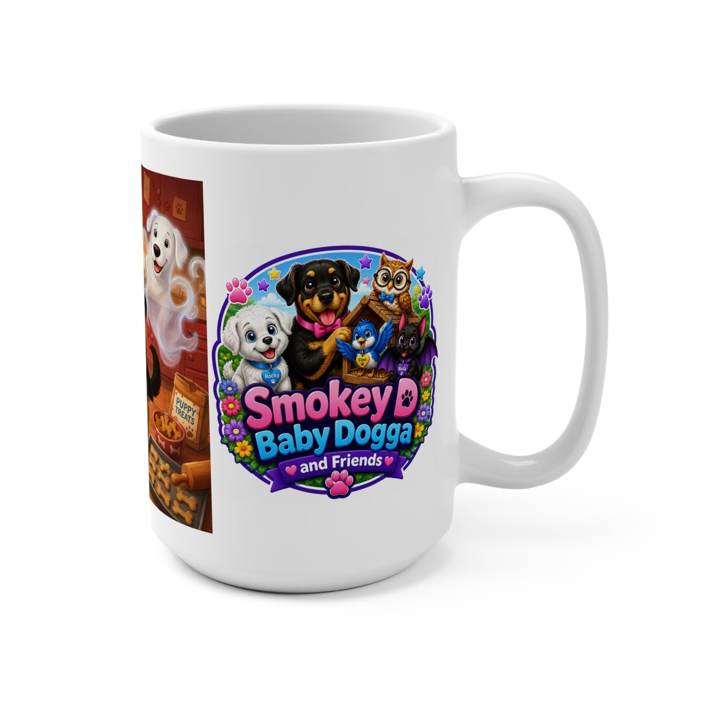 Smokey D Baby Dogga's Cooking Adventure Mug – 15oz | Fun Baking & Cupcake Coffee Mug