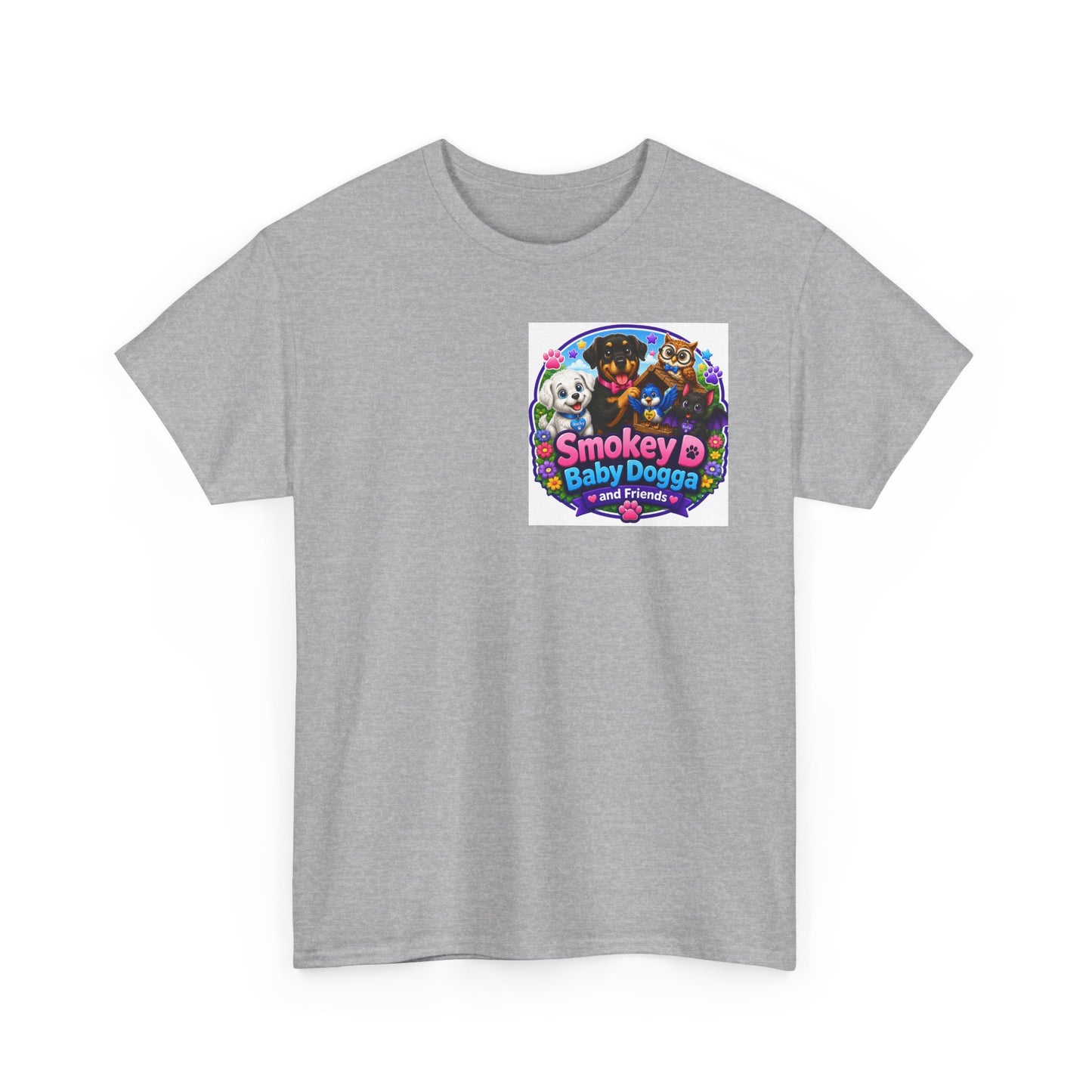 Smokey D Baby Dogga Magical Forest Unisex Heavy Cotton T-Shirt