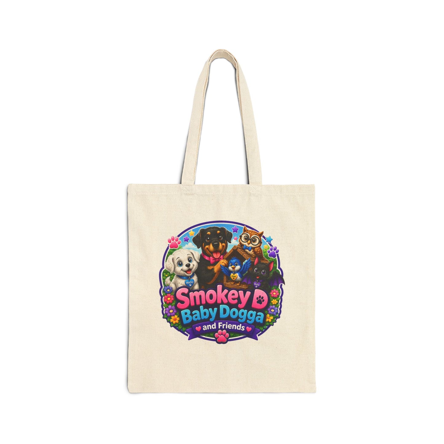 Smokey D Baby Dogga's Cooking Adventure Canvas Tote Bag – Baking & Kitchen Book Tote