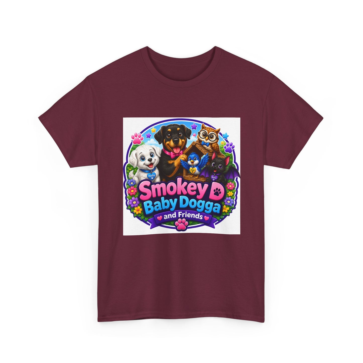Smokey D Baby Dogga's Cooking Adventure T-Shirt – Gildan 5000 Heavy Cotton Tee