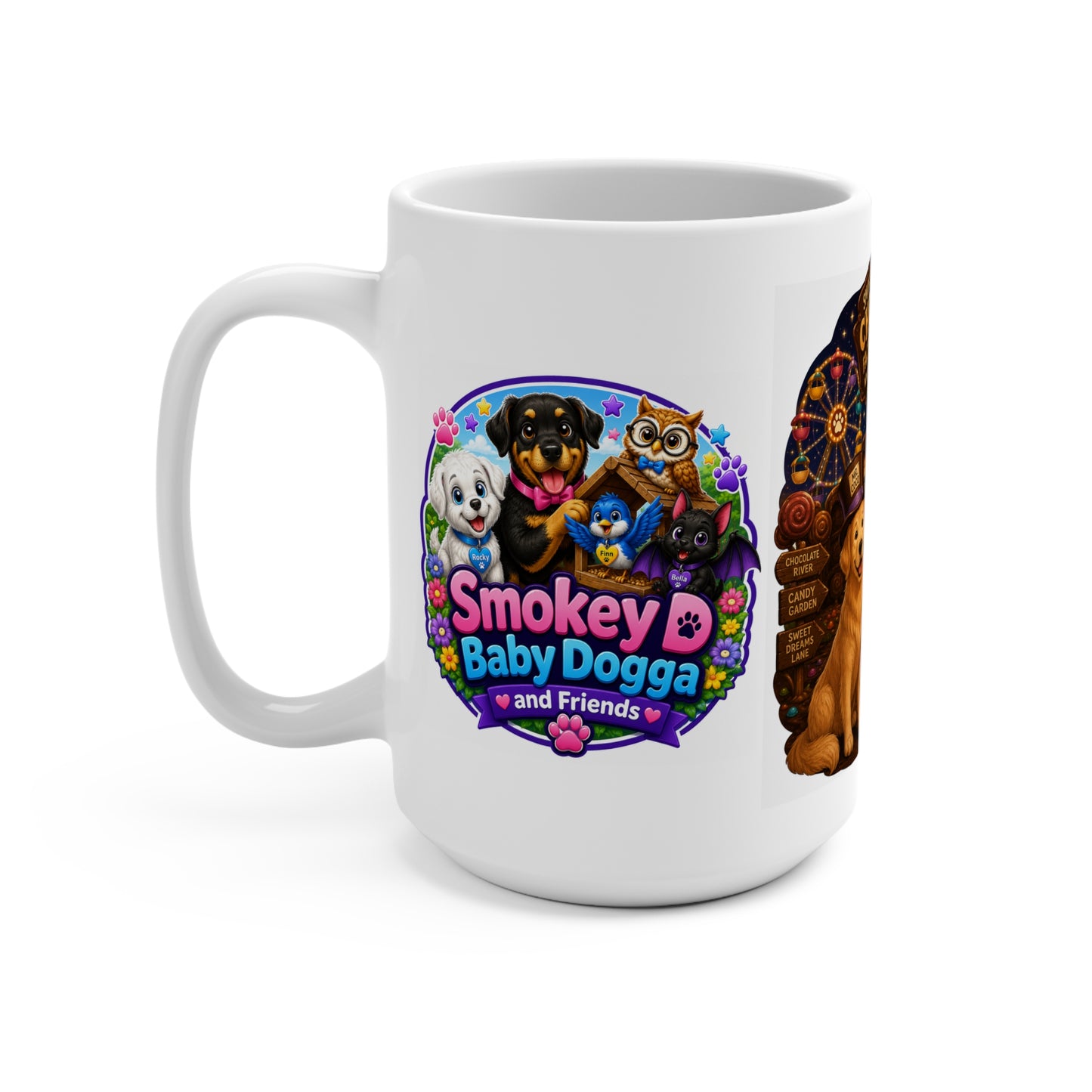 Smokey D Baby Dogga Chocolate Factory Adventure 15oz Mug