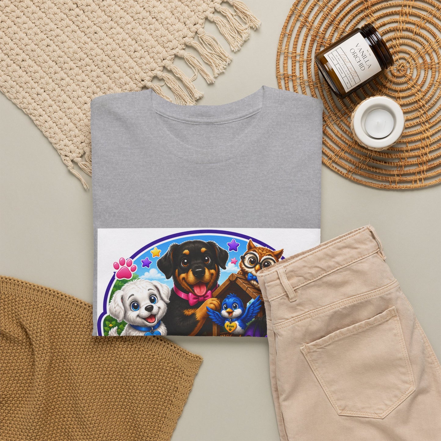 Smokey D Baby Dogga Moon Mission Unisex Heavy Cotton T-Shirt