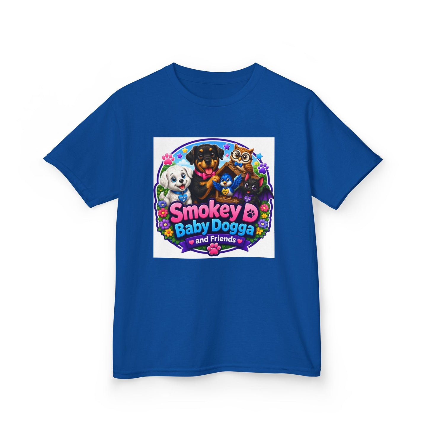 Smokey D Baby Dogga Awaits Mail Lady Ronnie Youth T-Shirt – Gildan 8000B DryBlend® Tee