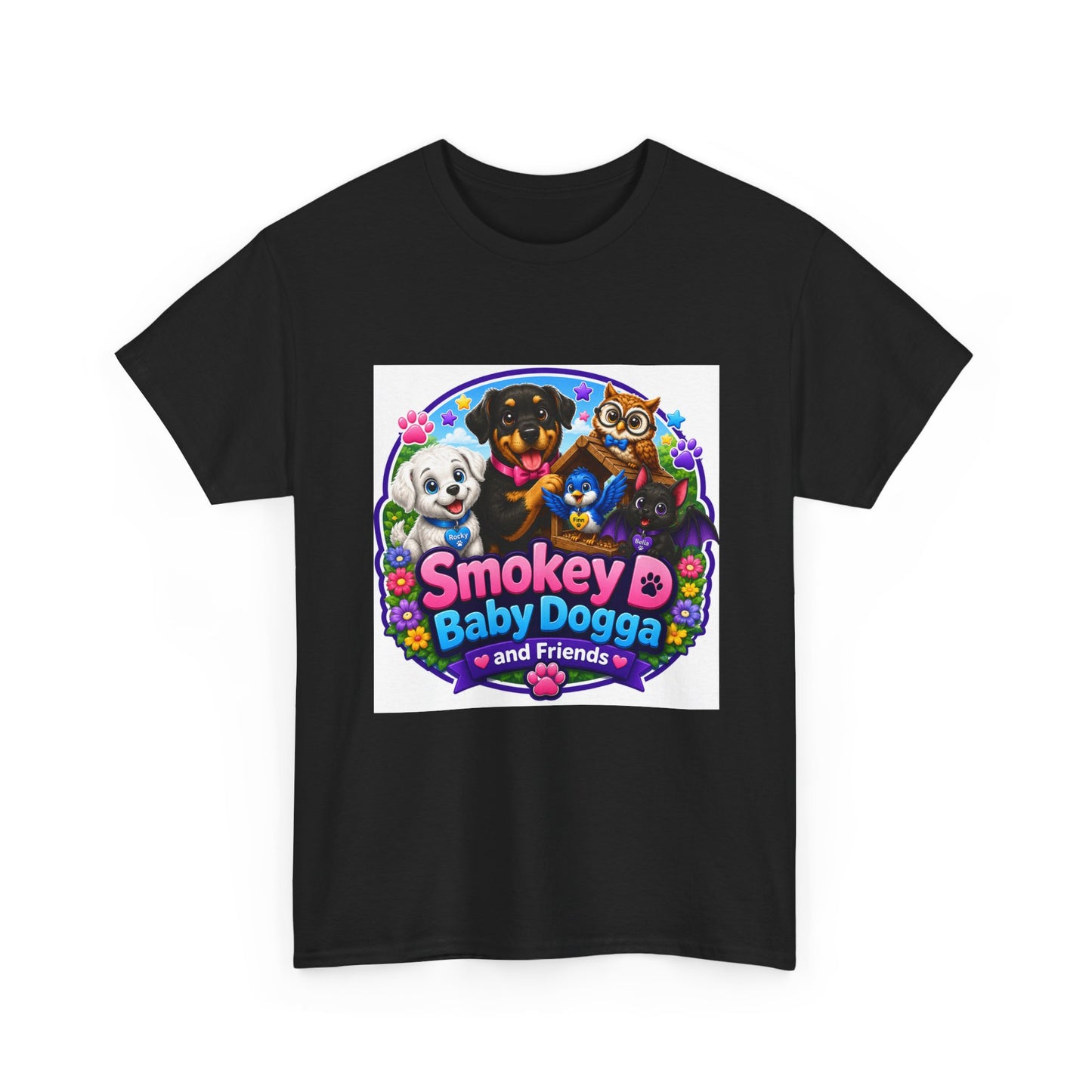 Smokey D Baby Dogga Moon Mission Unisex Heavy Cotton T-Shirt