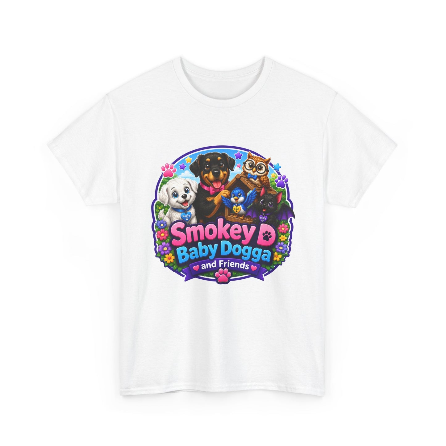 Smokey D Baby Dogga's Cooking Adventure T-Shirt – Gildan 5000 Heavy Cotton Tee