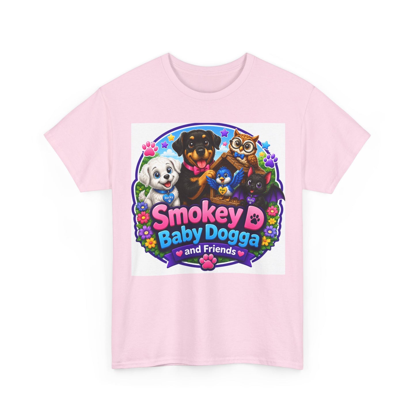 Smokey D Baby Dogga’s Lake Adventure T-Shirt – Gildan 5000 Heavy Cotton Tee