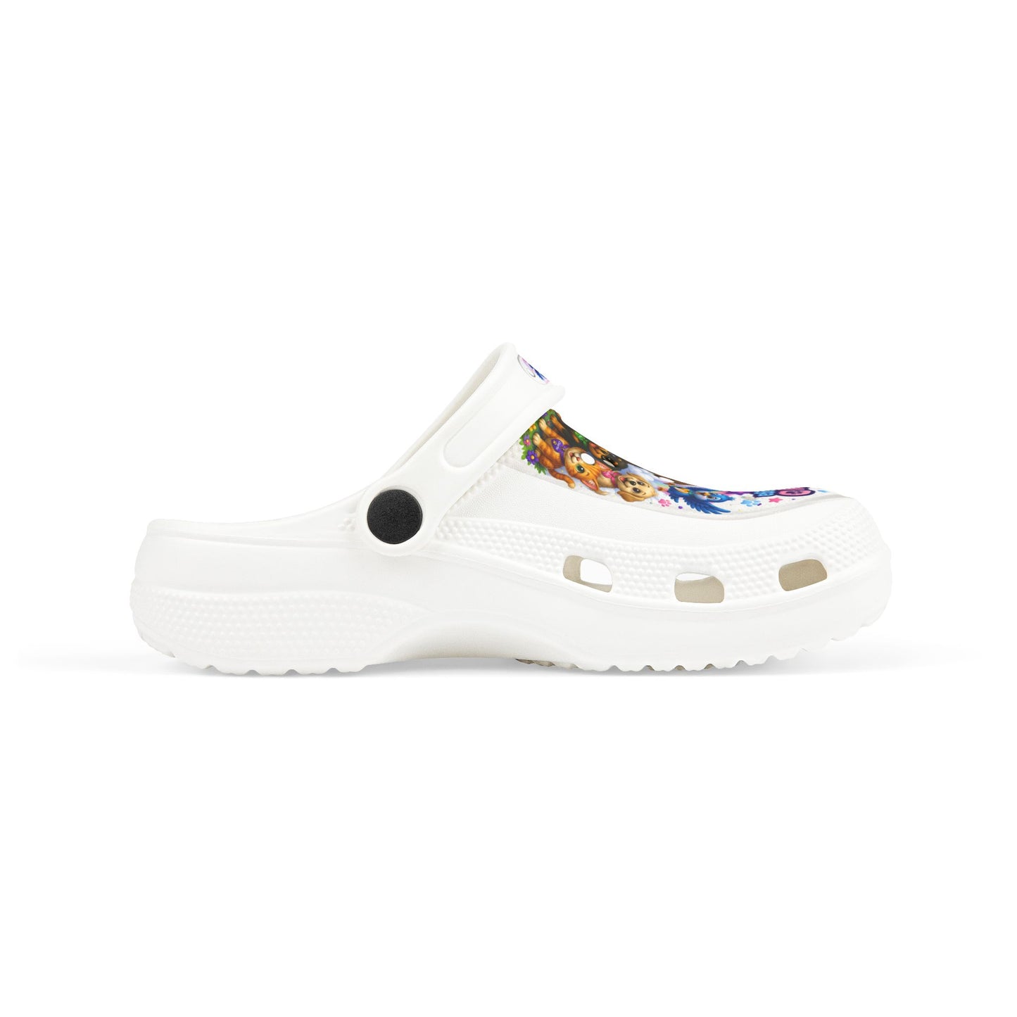 Kids Foam Clogs — "Smokey D Baby Dogga's" Cute Cartoon Puppy Slip-Ons