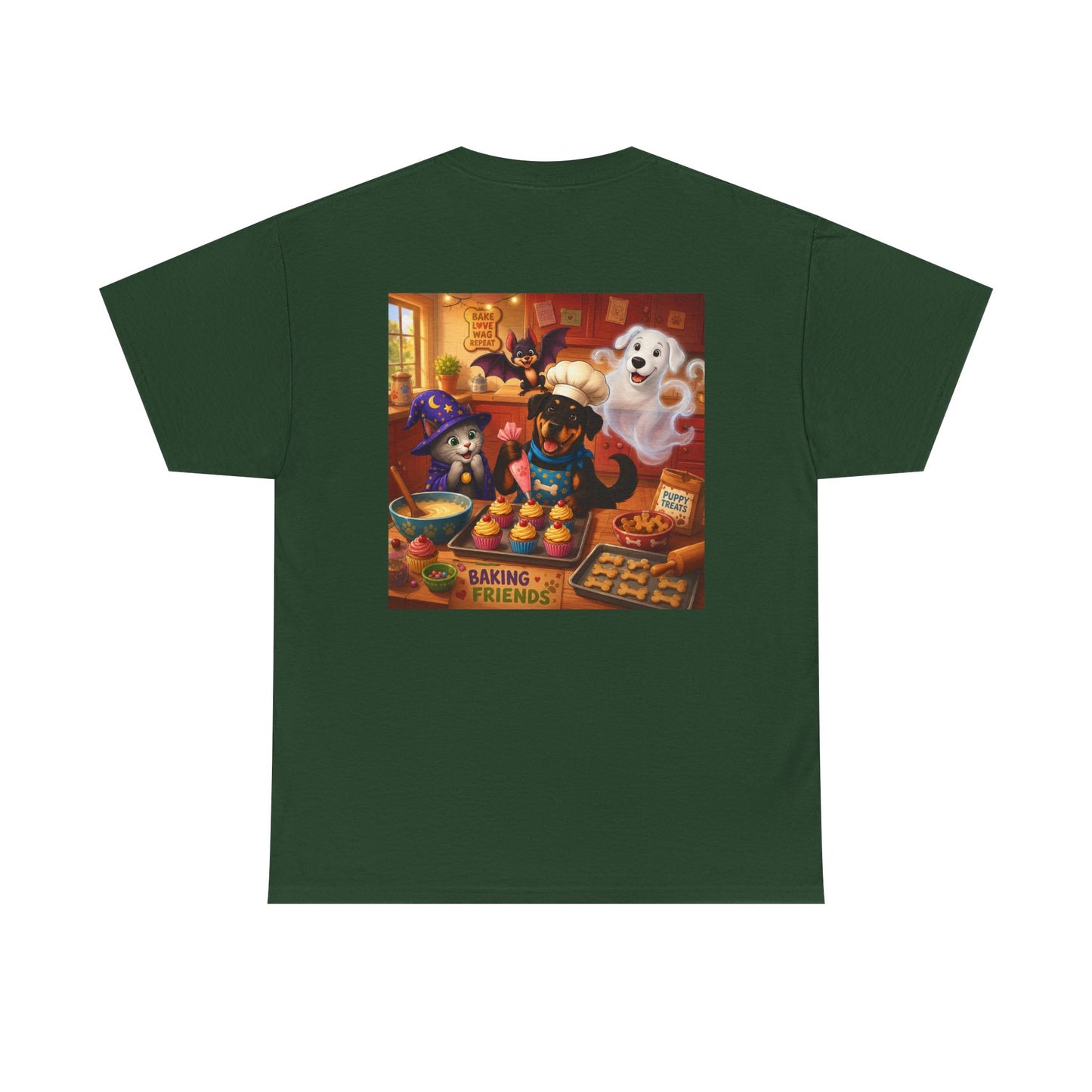 Smokey D Baby Dogga's Cooking Adventure T-Shirt – Gildan 5000 Heavy Cotton Tee
