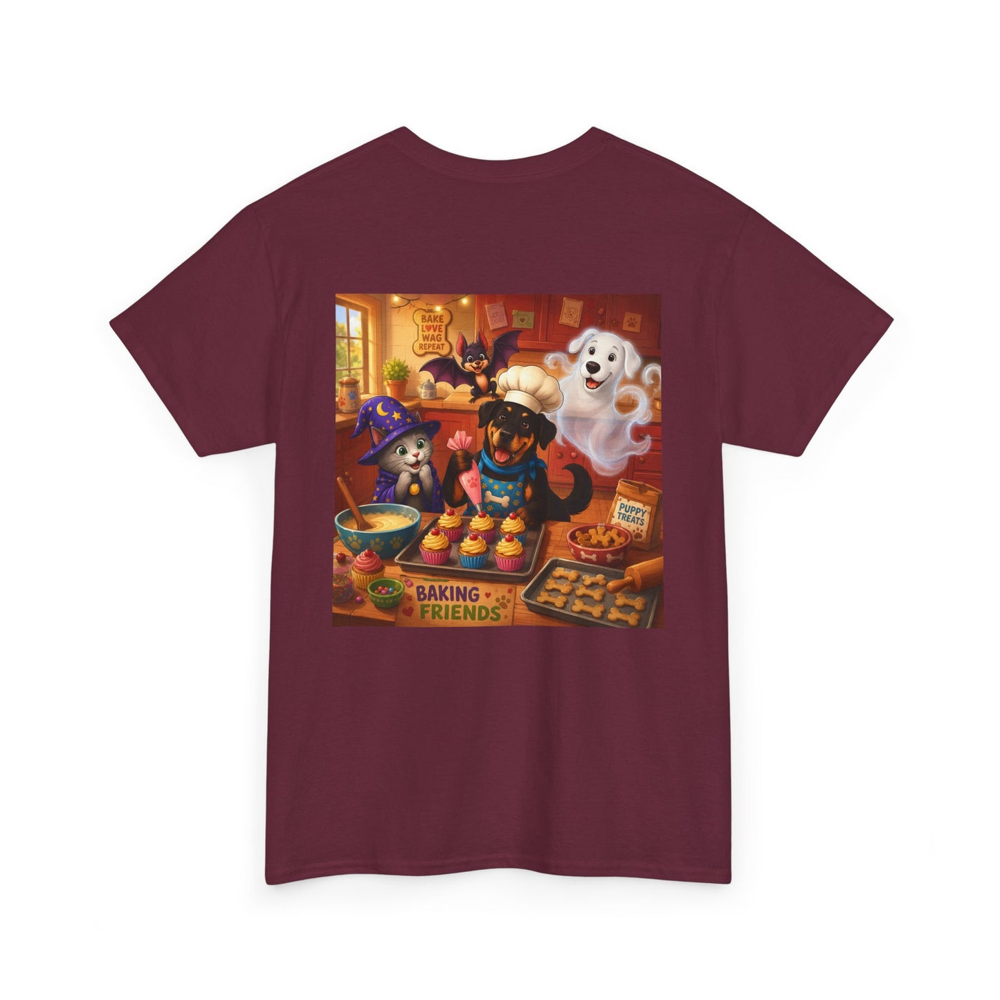 Smokey D Baby Dogga's Cooking Adventure T-Shirt – Gildan 5000 Heavy Cotton Tee